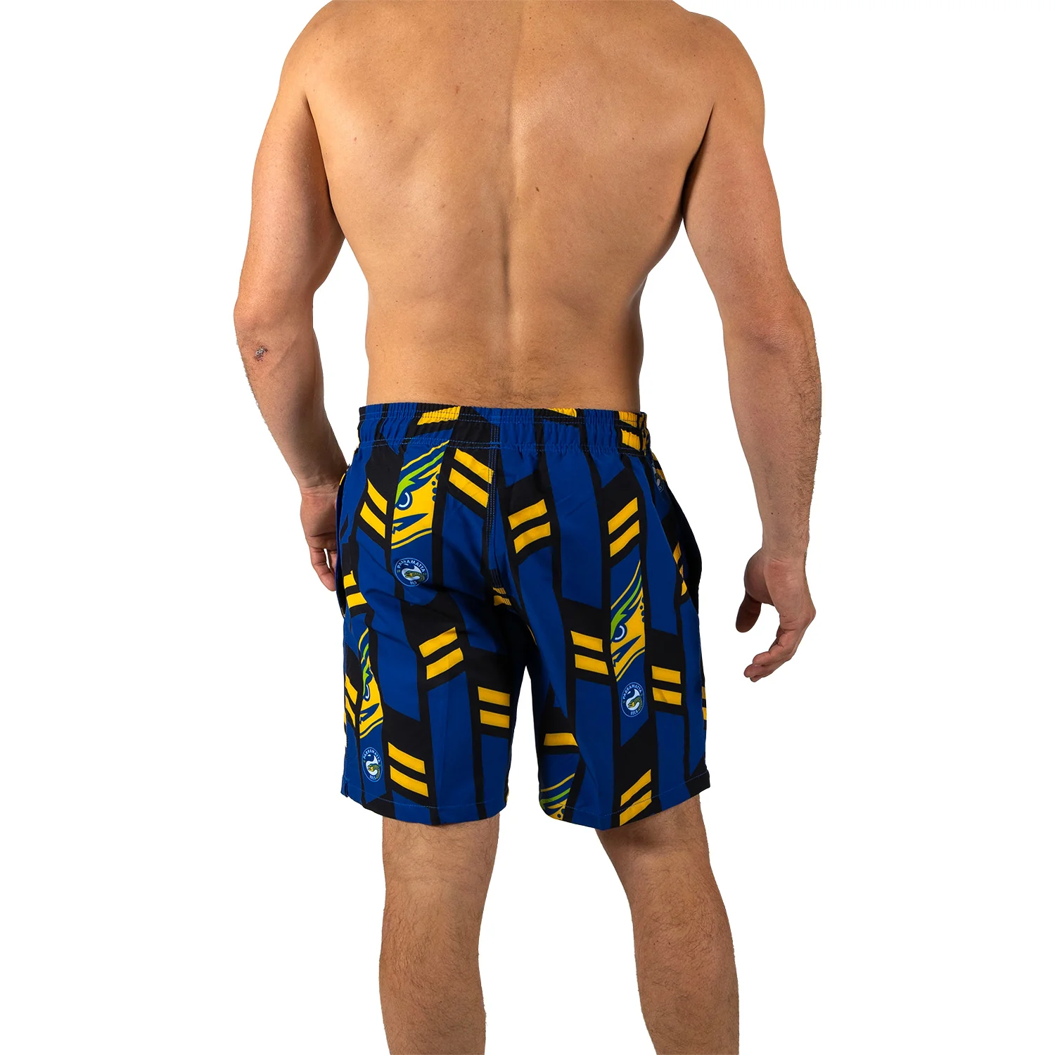 Parramatta Eels Mens Riviera Volley Swim Shorts - Image 3