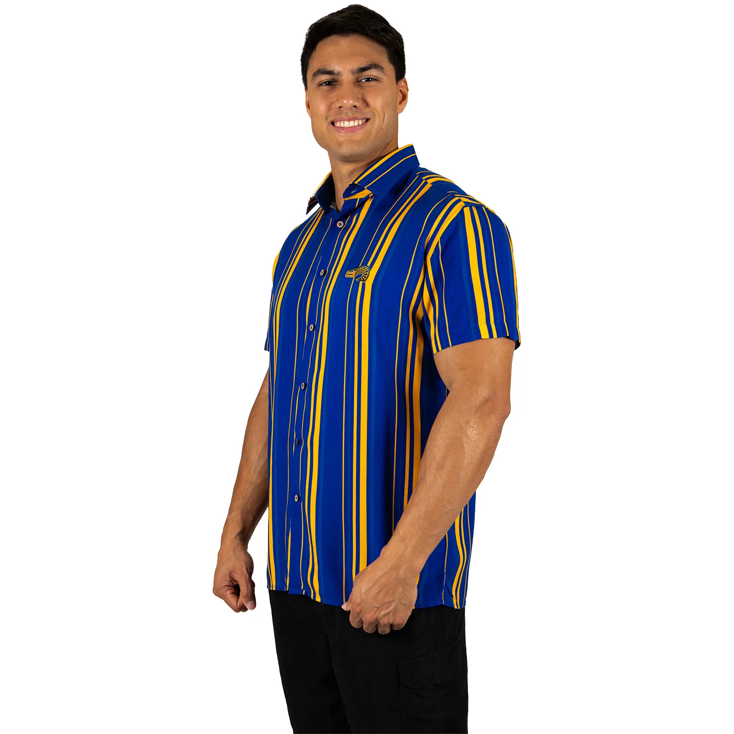 Parramatta Eels Mens Sorrento Party Shirt - Image 3