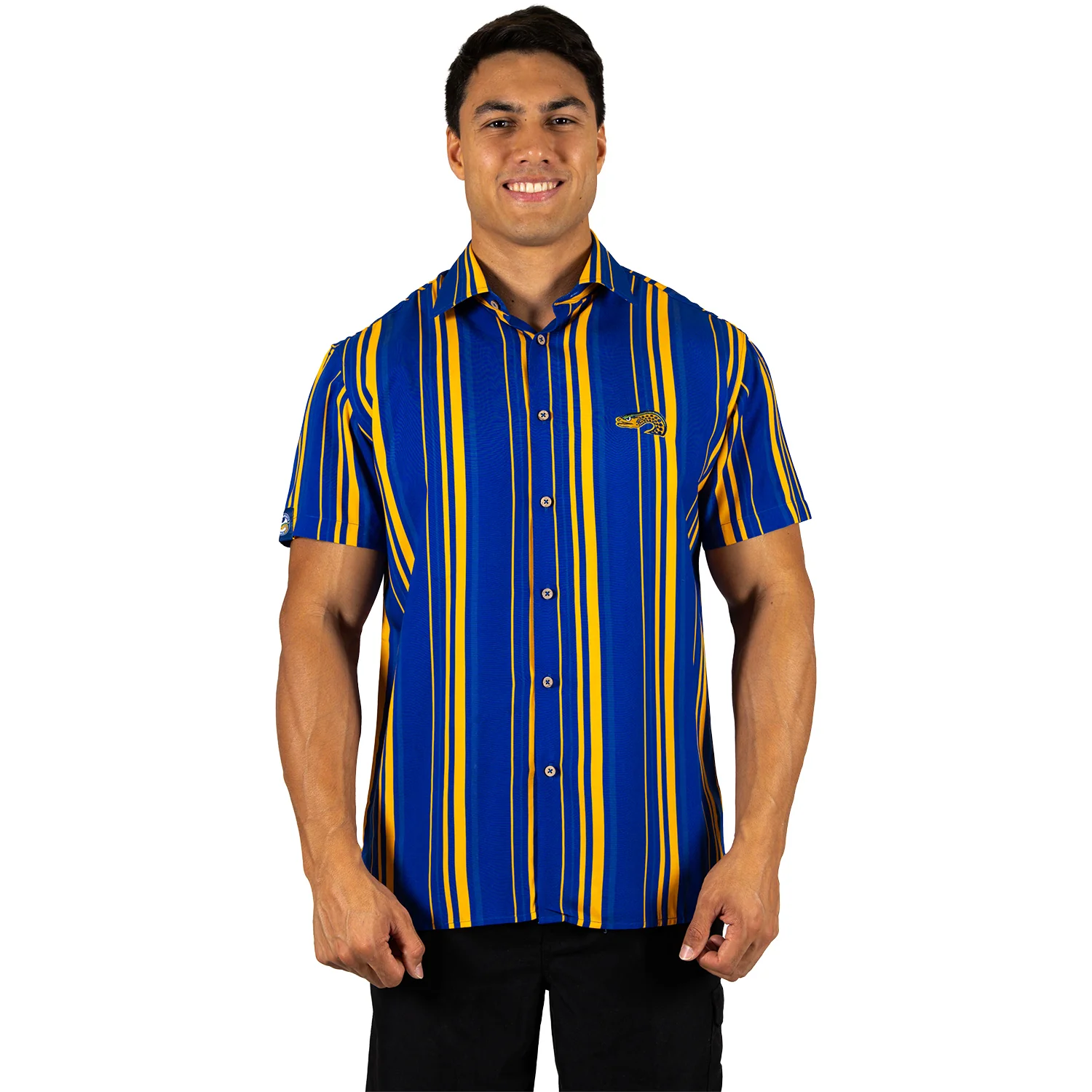 Parramatta Eels Mens Sorrento Party Shirt - Image 6