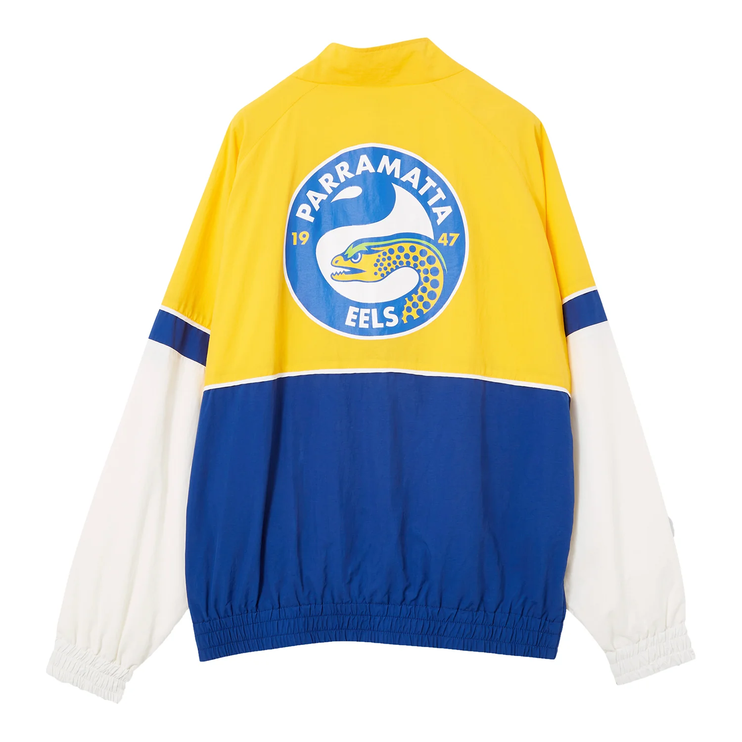 Paramatta Eels Mens Retro 1/2 Zip Windbreaker - Image 2