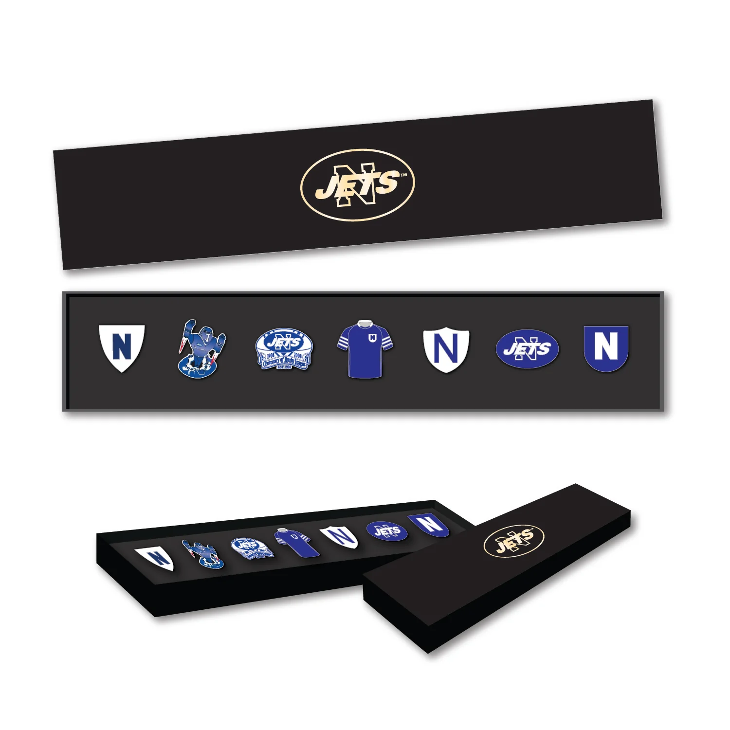 Newtown Jets Logo Pin Set - Image 2