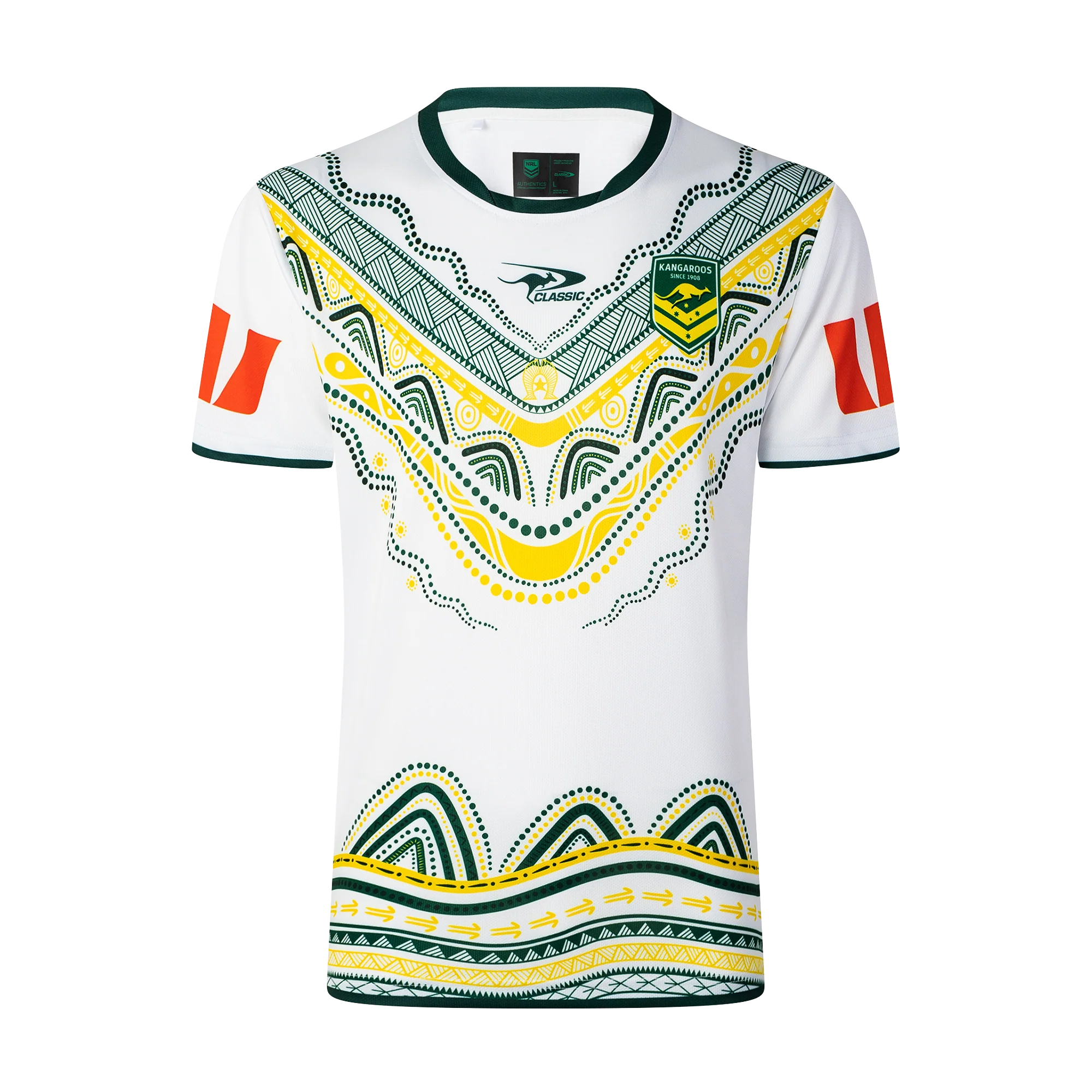 Australian Kangaroos Womens 2025/26 Indigenous Jersey