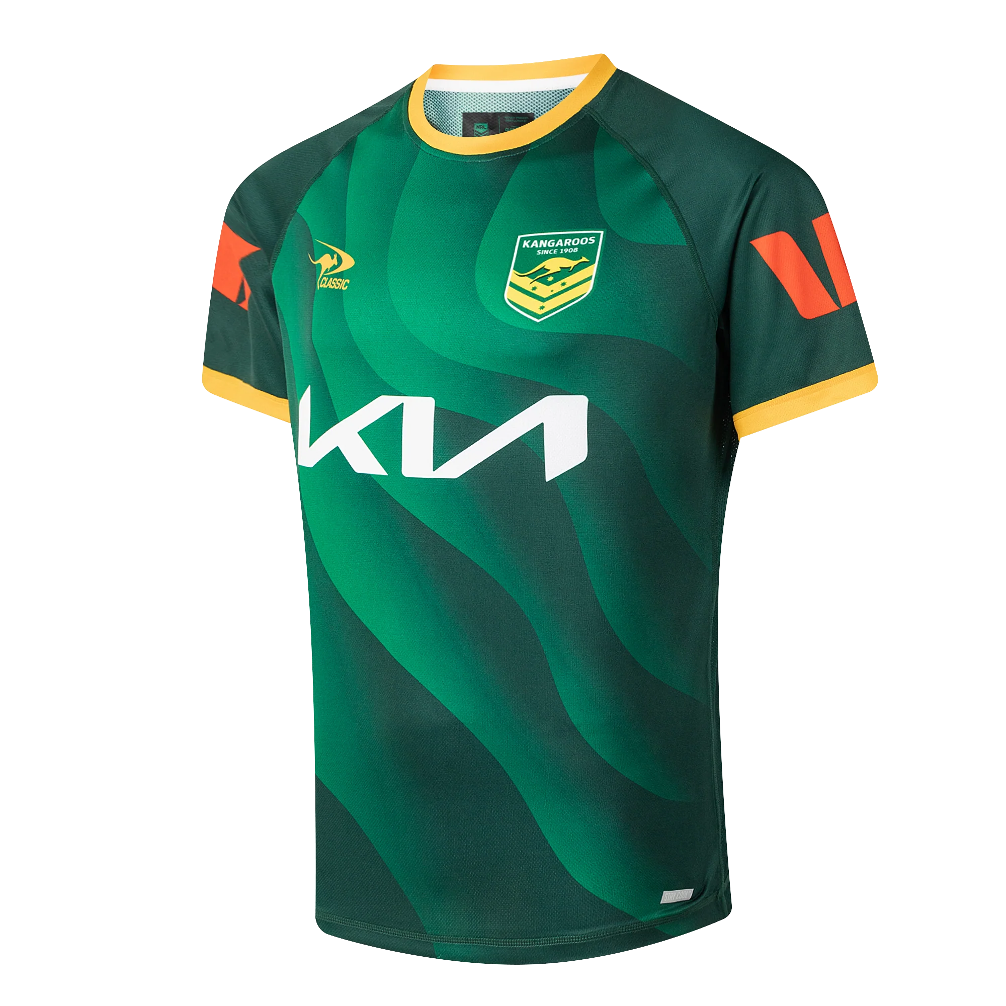 Australian Kangaroos Youth 2025/26 Pro Training Tee - Image 2