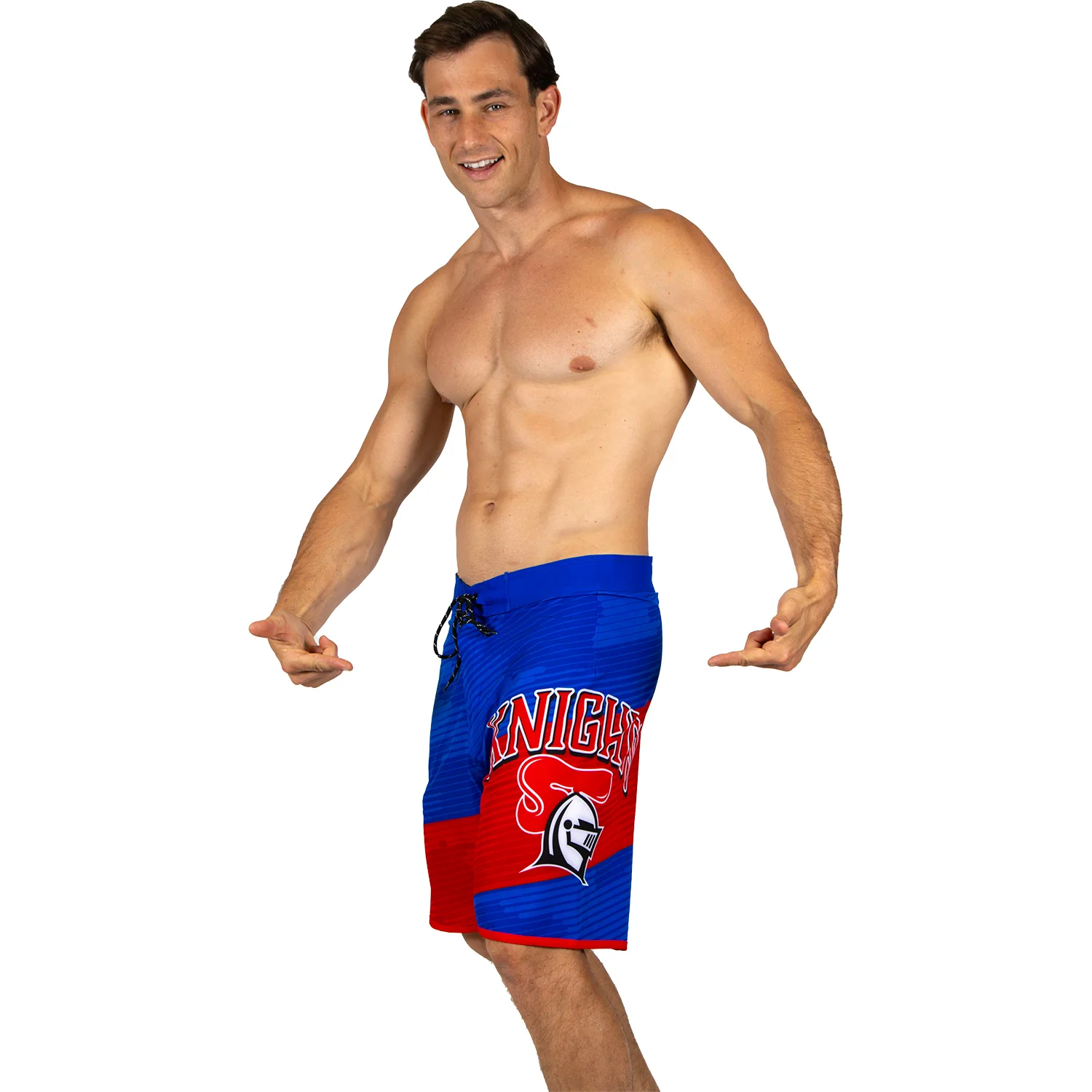 Newcastle Knights Mens Barrel Board Shorts - Image 3