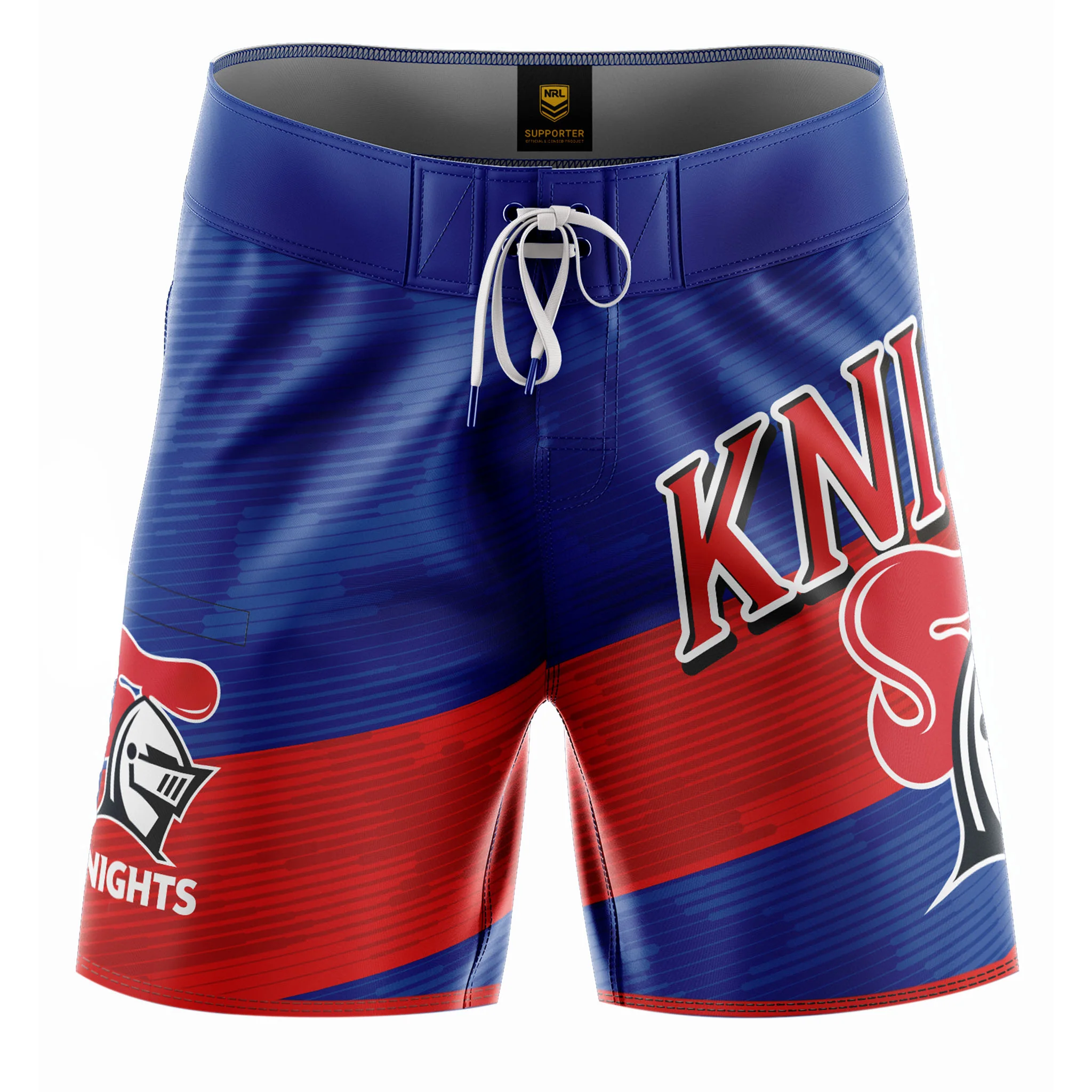 Newcastle Knights Mens Barrel Board Shorts - Image 4