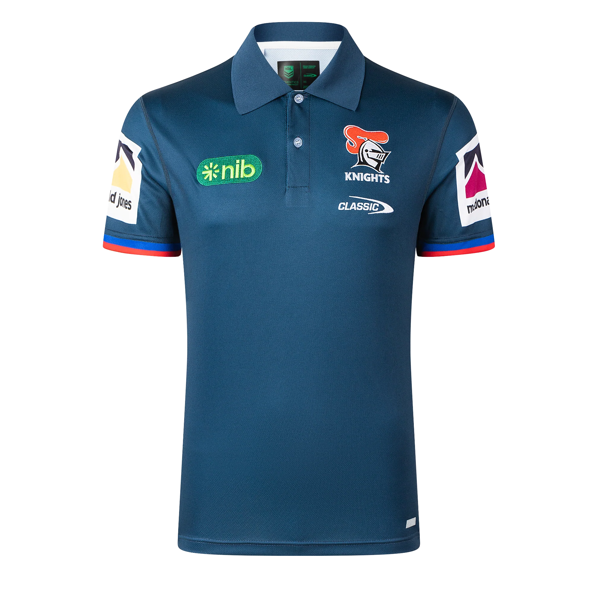 Newcastle Knights Mens 2026 Media Polo