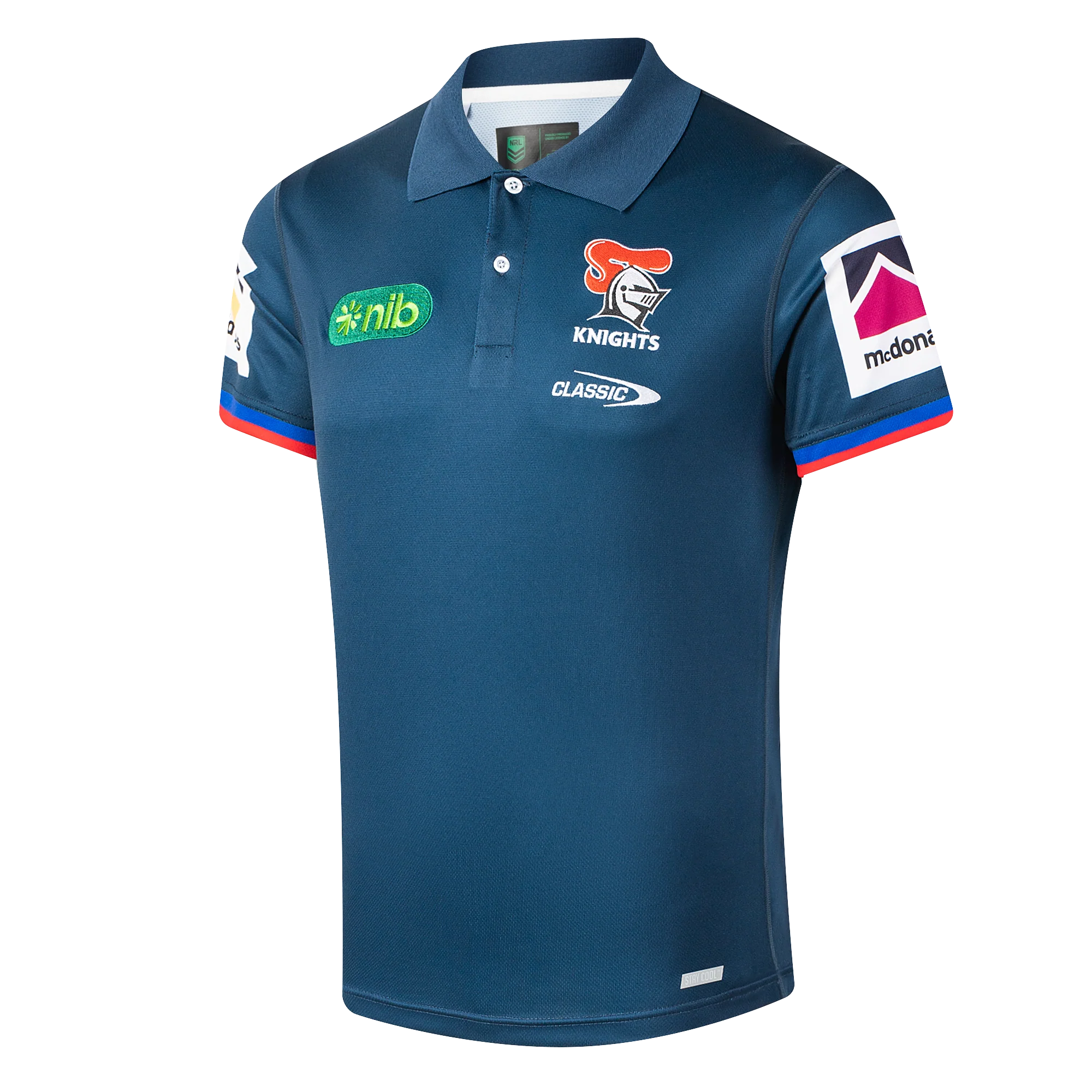 Newcastle Knights Mens 2026 Media Polo - Image 2