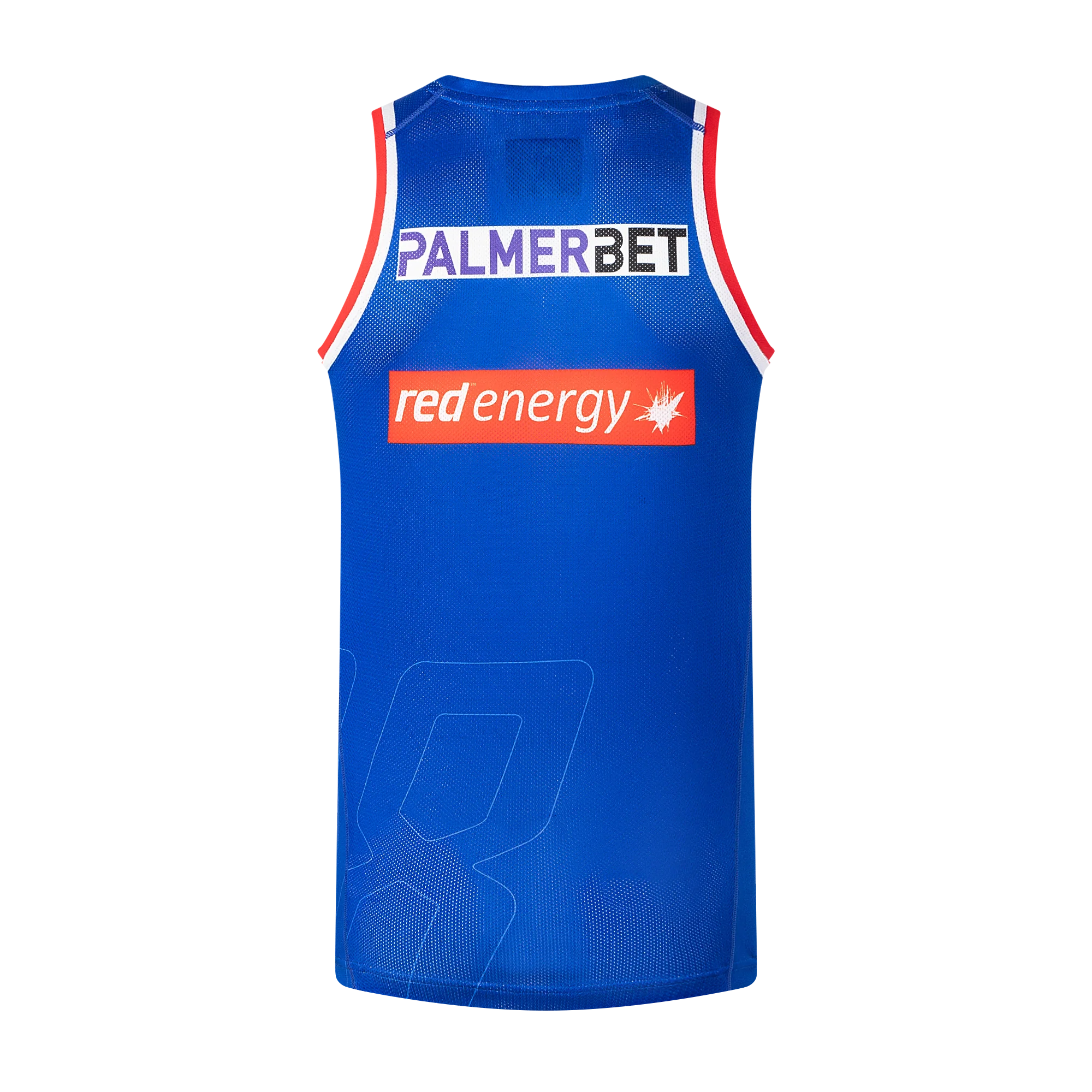 Newcastle Knights Mens 2026 Pro Training Singlet Blue - Image 3