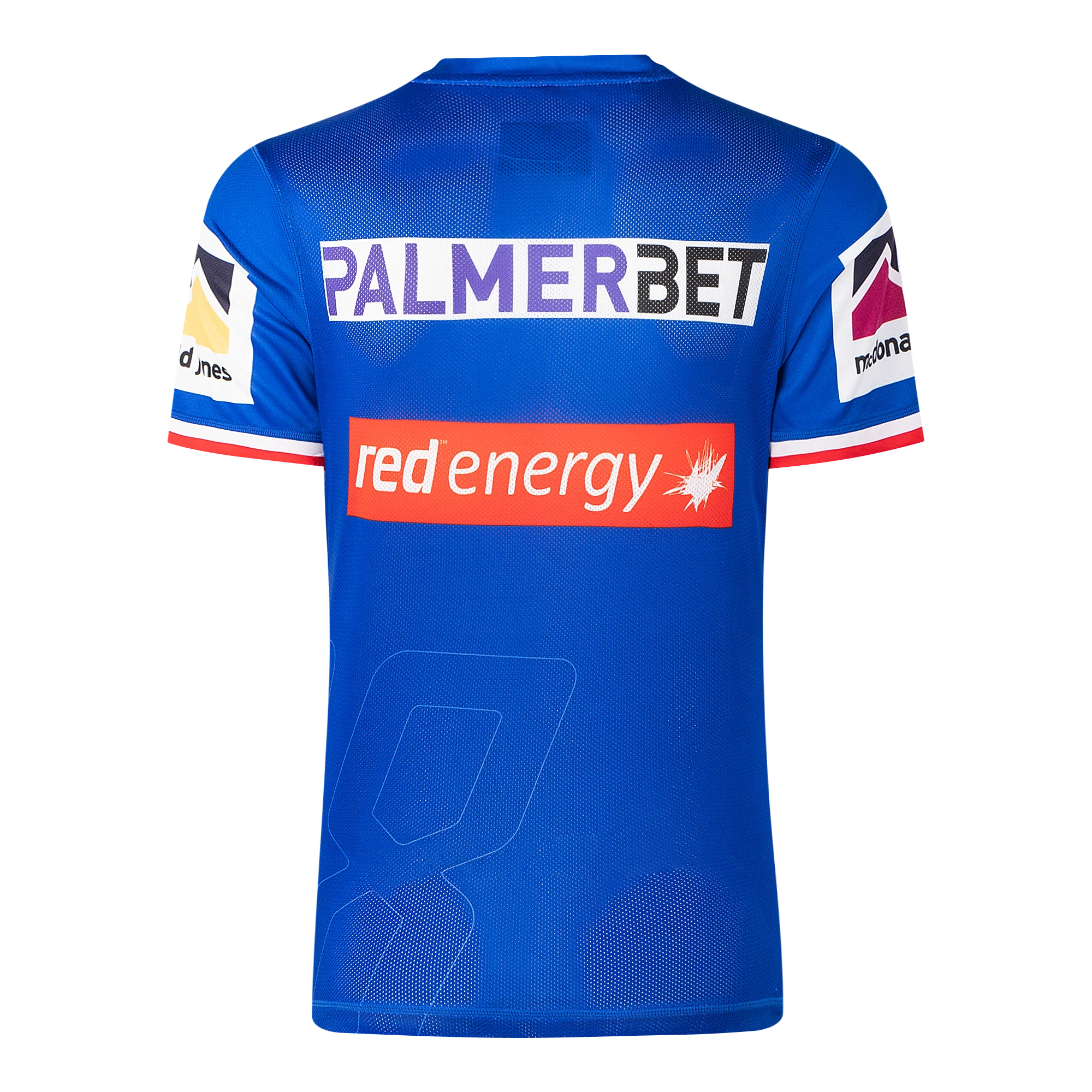 Newcastle Knights Mens 2026 Pro Training Tee Blue - Image 3