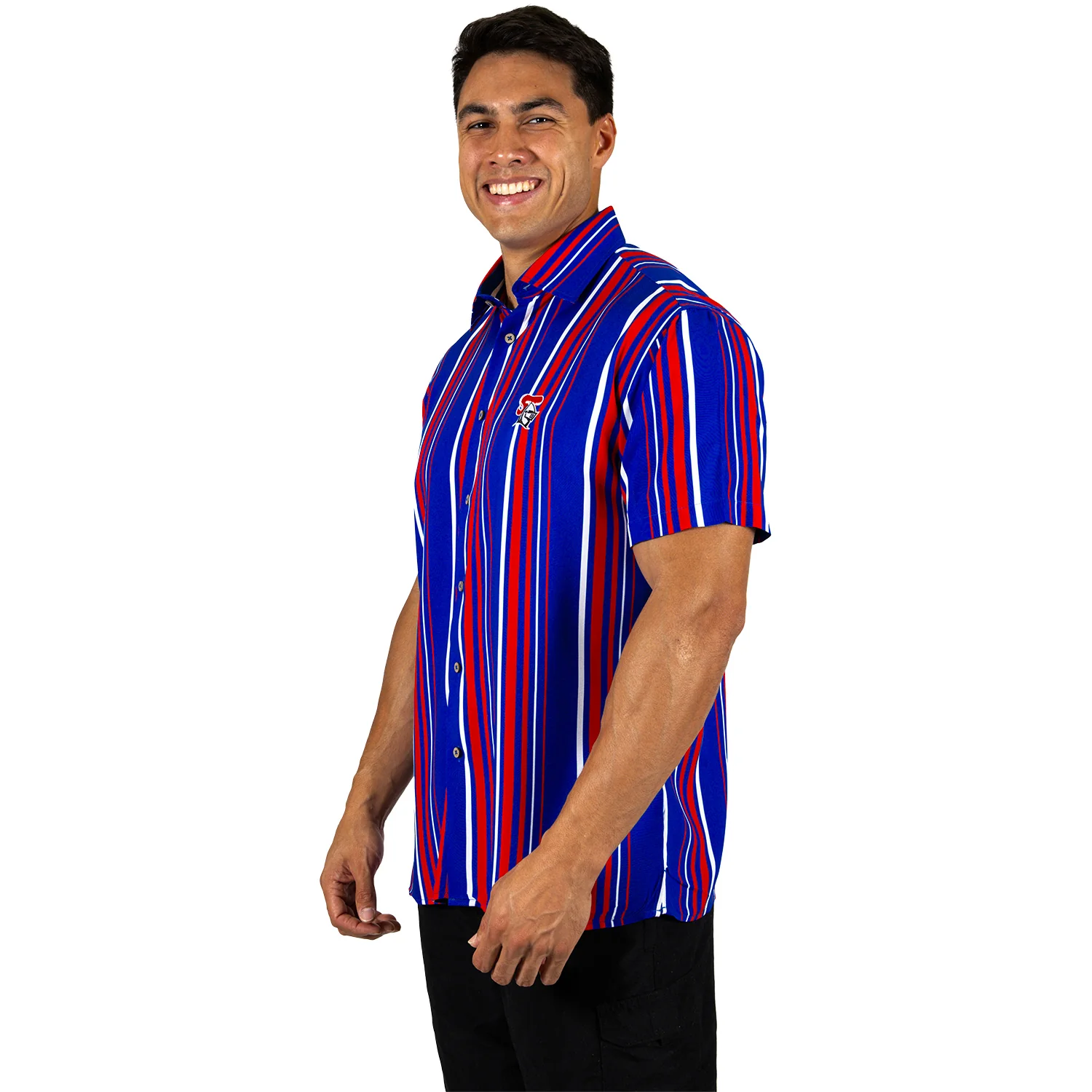 Newcastle Knights Mens Sorrento Party Shirt - Image 4