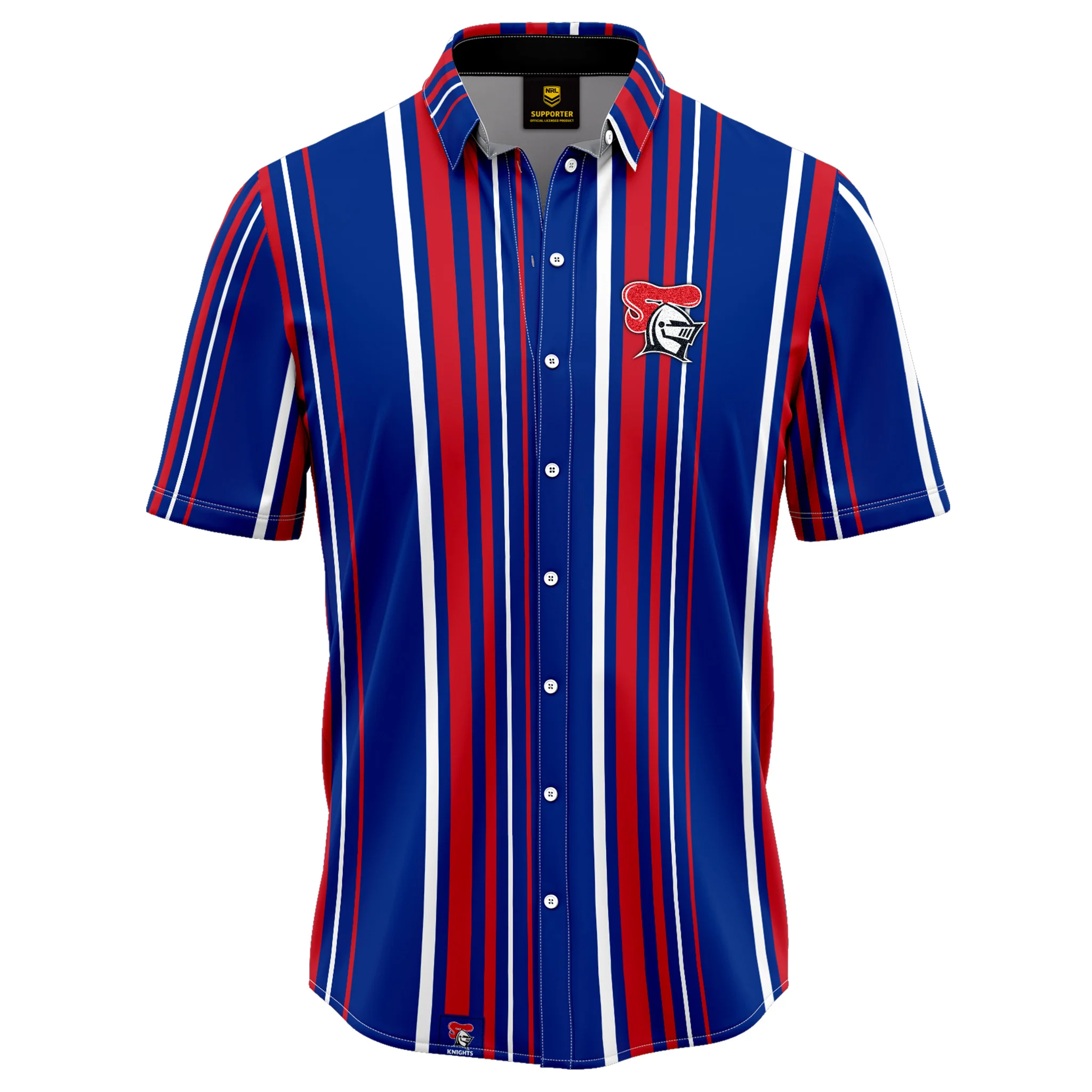 Newcastle Knights Mens Sorrento Party Shirt - Image 7
