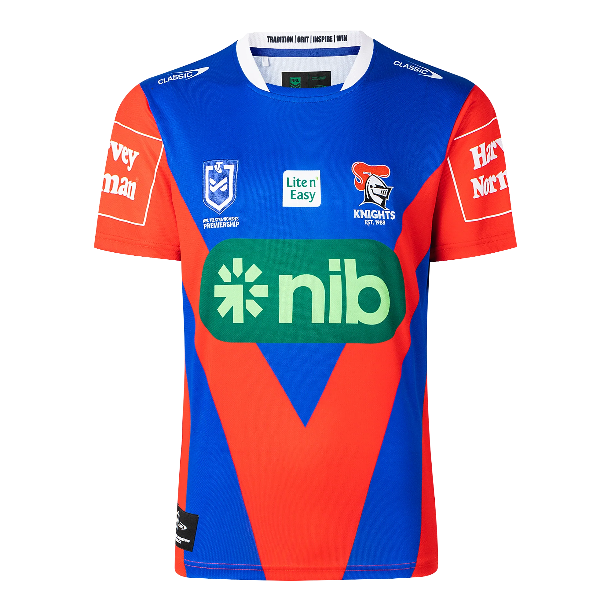 Newcastle Knights NRLW Mens 2025 Home Jersey
