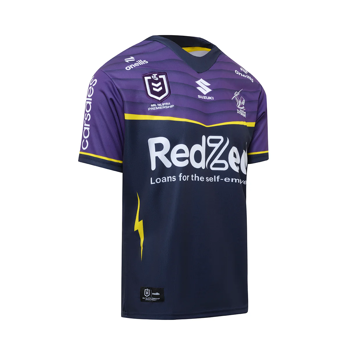 Melbourne Storm 2024 Mens Replica Home Jersey - Image 3