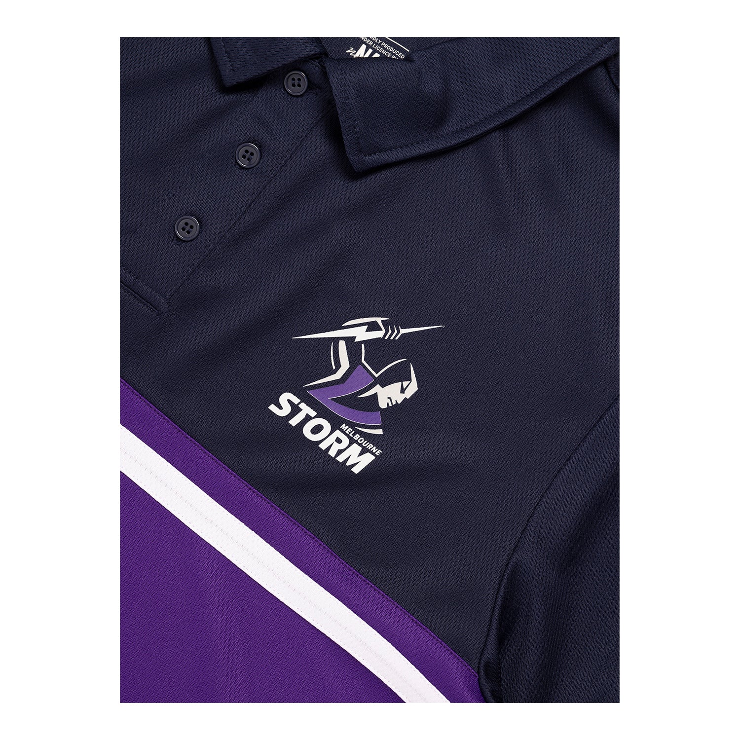 Melbourne Storm Mens Performance Polo - Image 3