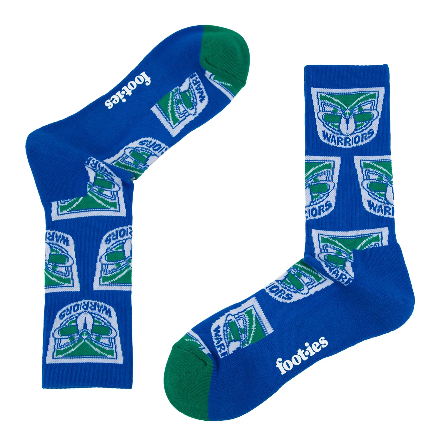 New Zealand Warriors Retro Sneaker Sock 2 Pack - Image 4