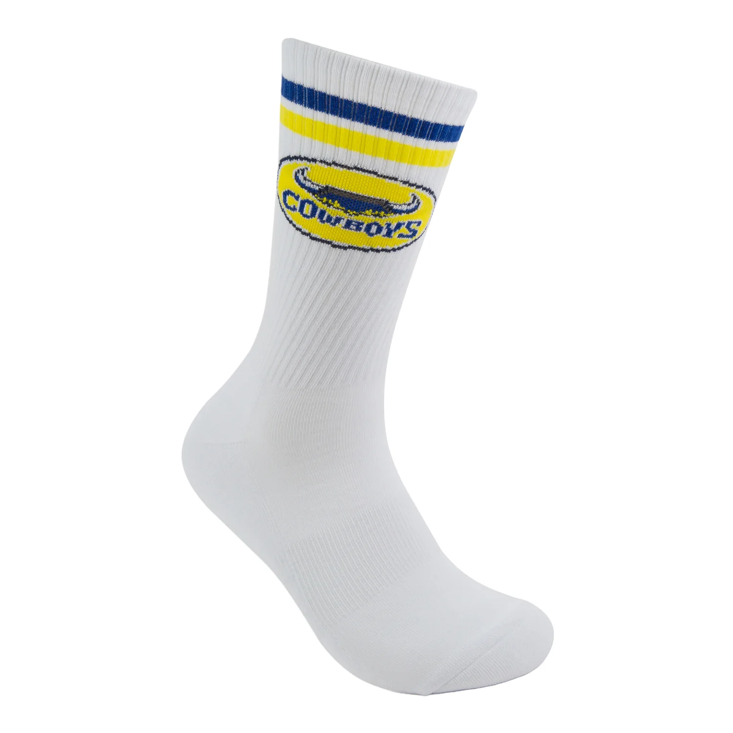 North Queensland Cowboys Retro Sneaker Sock 2 Pack - Image 5