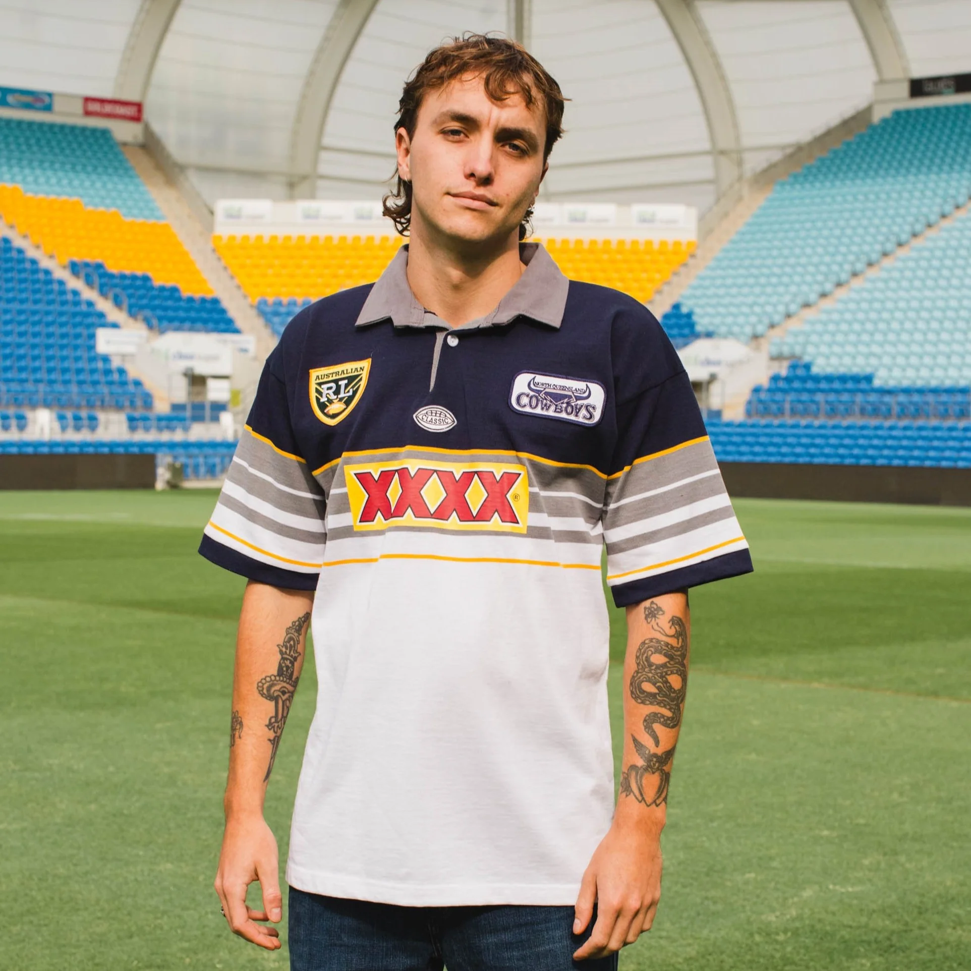North Queensland Cowboys 1995 Retro Jersey - Image 2