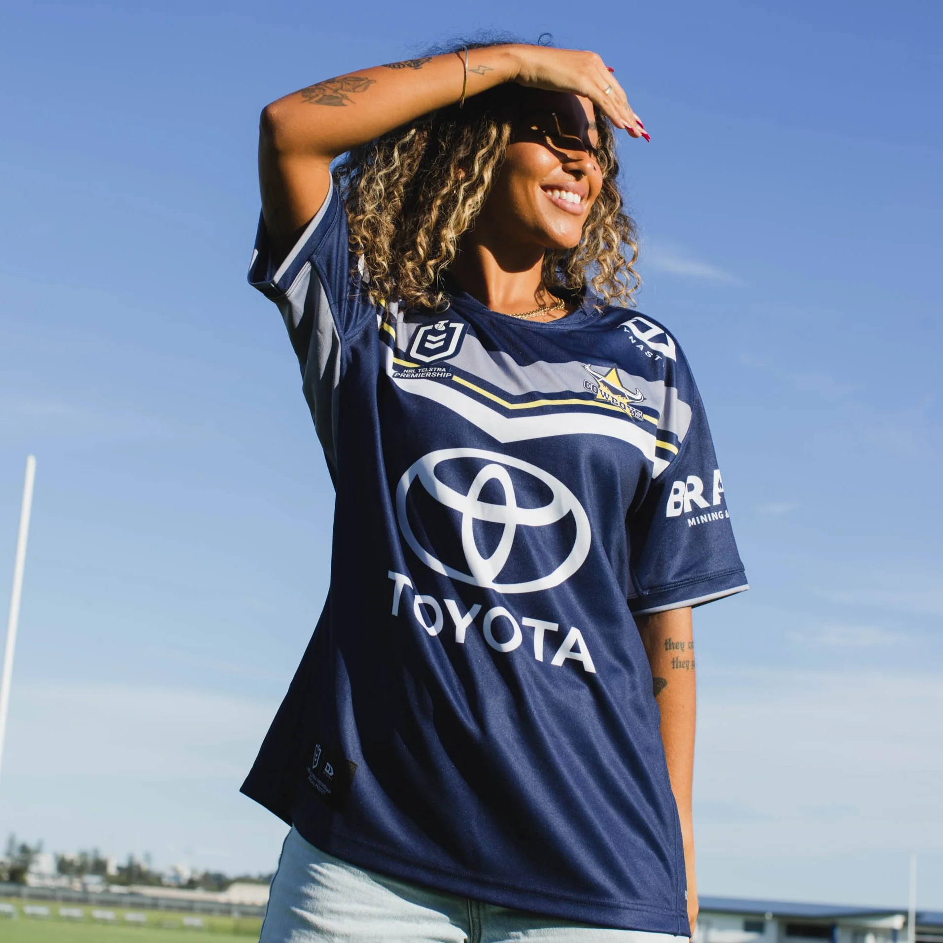 North Queensland Cowboys 2024 Womens Replica Home Jersey - Image 5