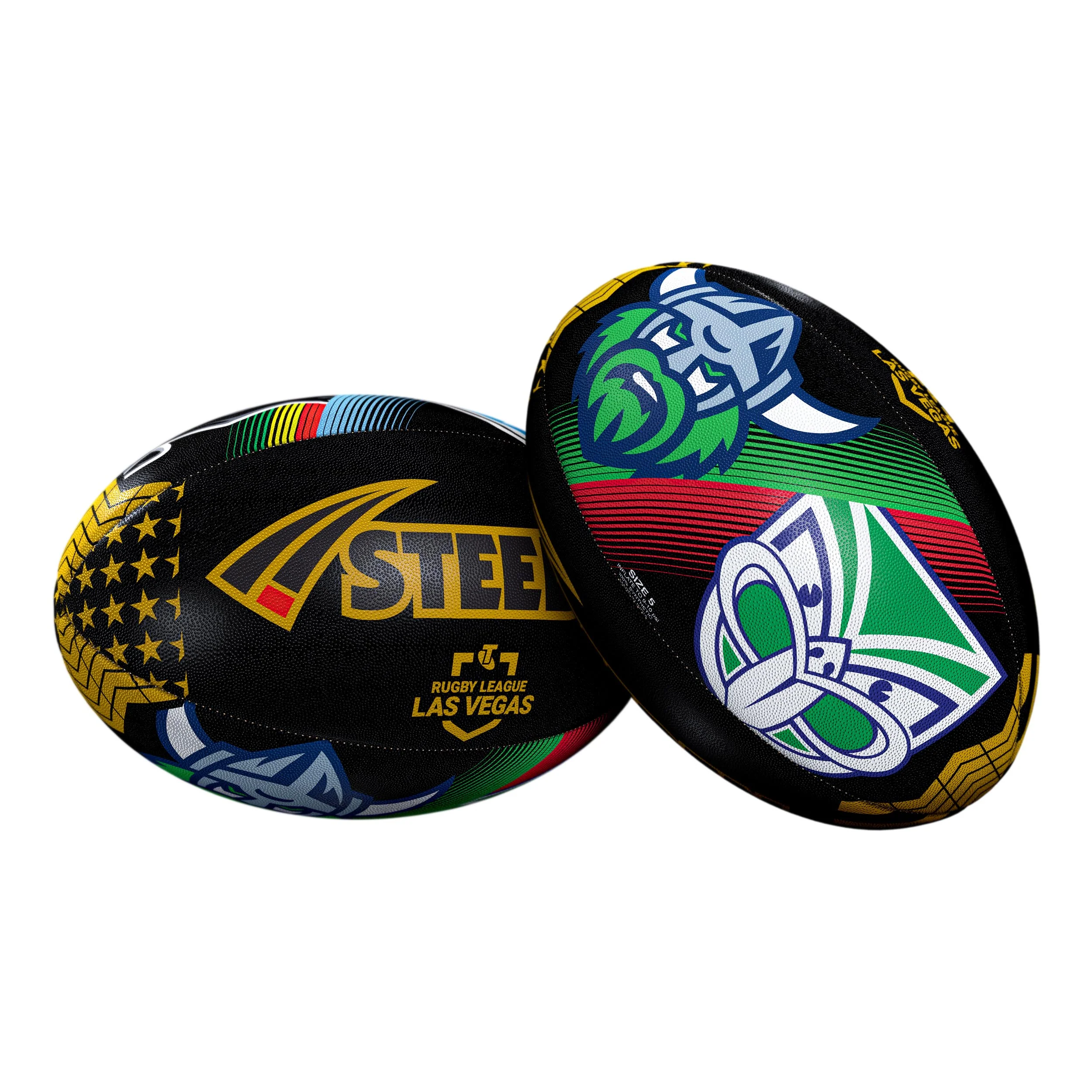 NRL Las Vegas 2025 Supporter Ball 11 inch - Image 2