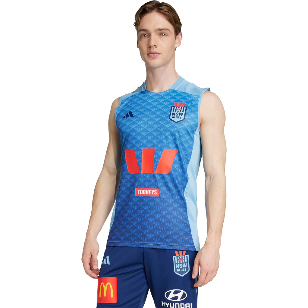 NSW Blues 2025 Mens Training Singlet - Image 2