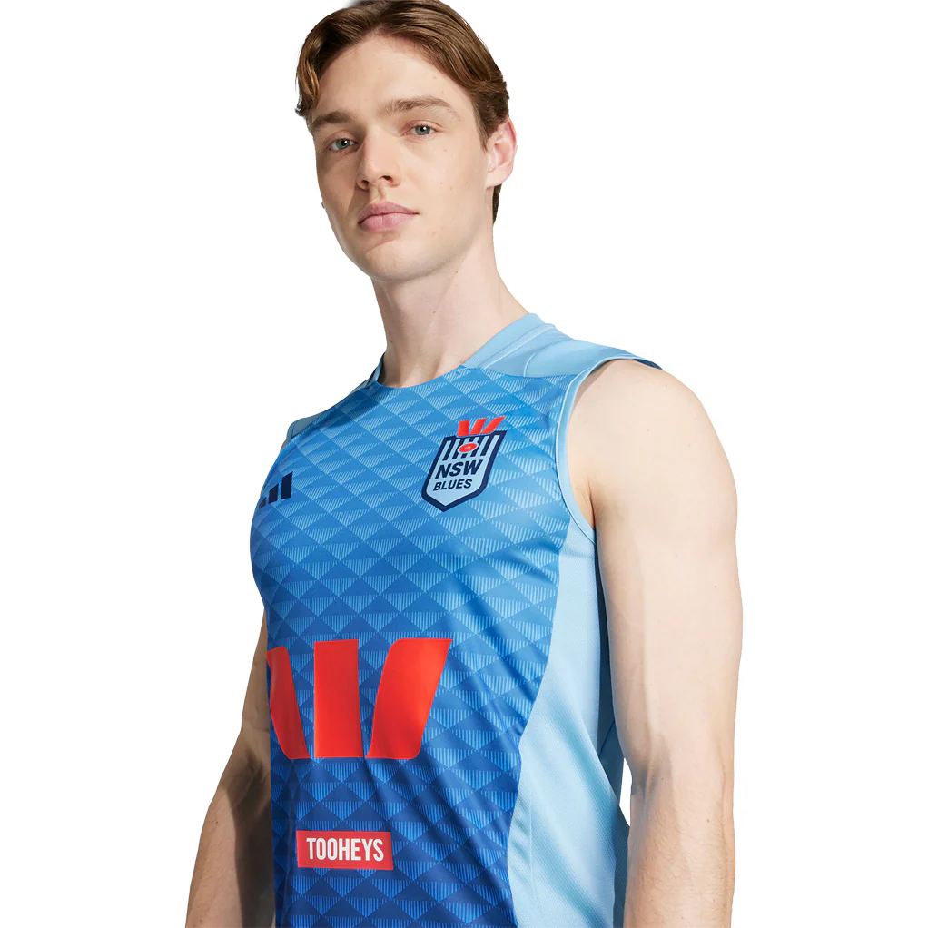 NSW Blues 2025 Mens Training Singlet - Image 4