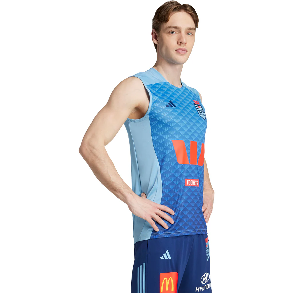 NSW Blues 2025 Mens Training Singlet - Image 5