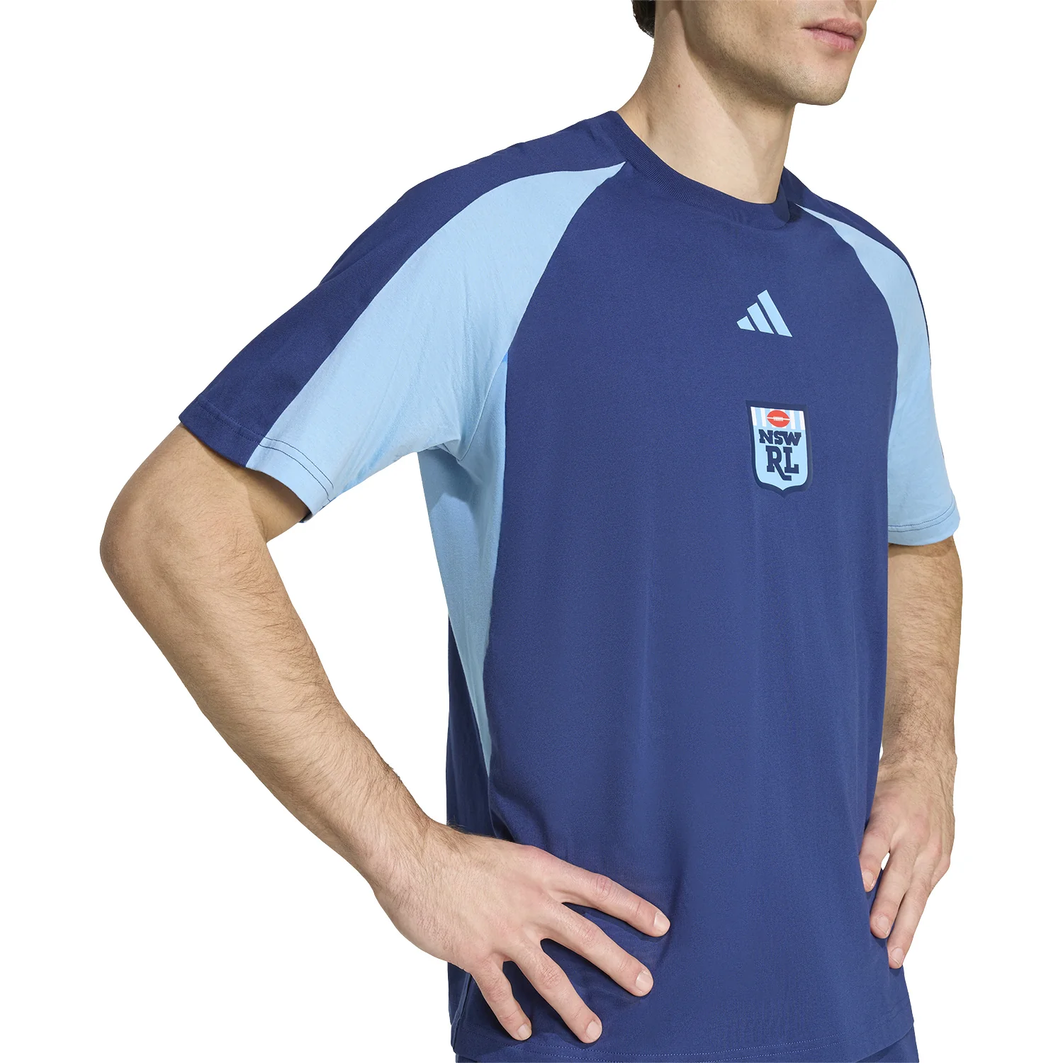 Westpac NSW Blues Adult 2026 T-Shirt Dark Blue - Image 3
