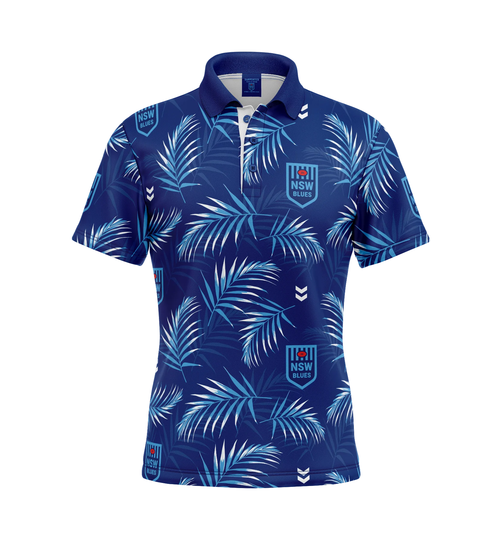 NSW Blues Adult Palm Beach Golf Polo Shirt