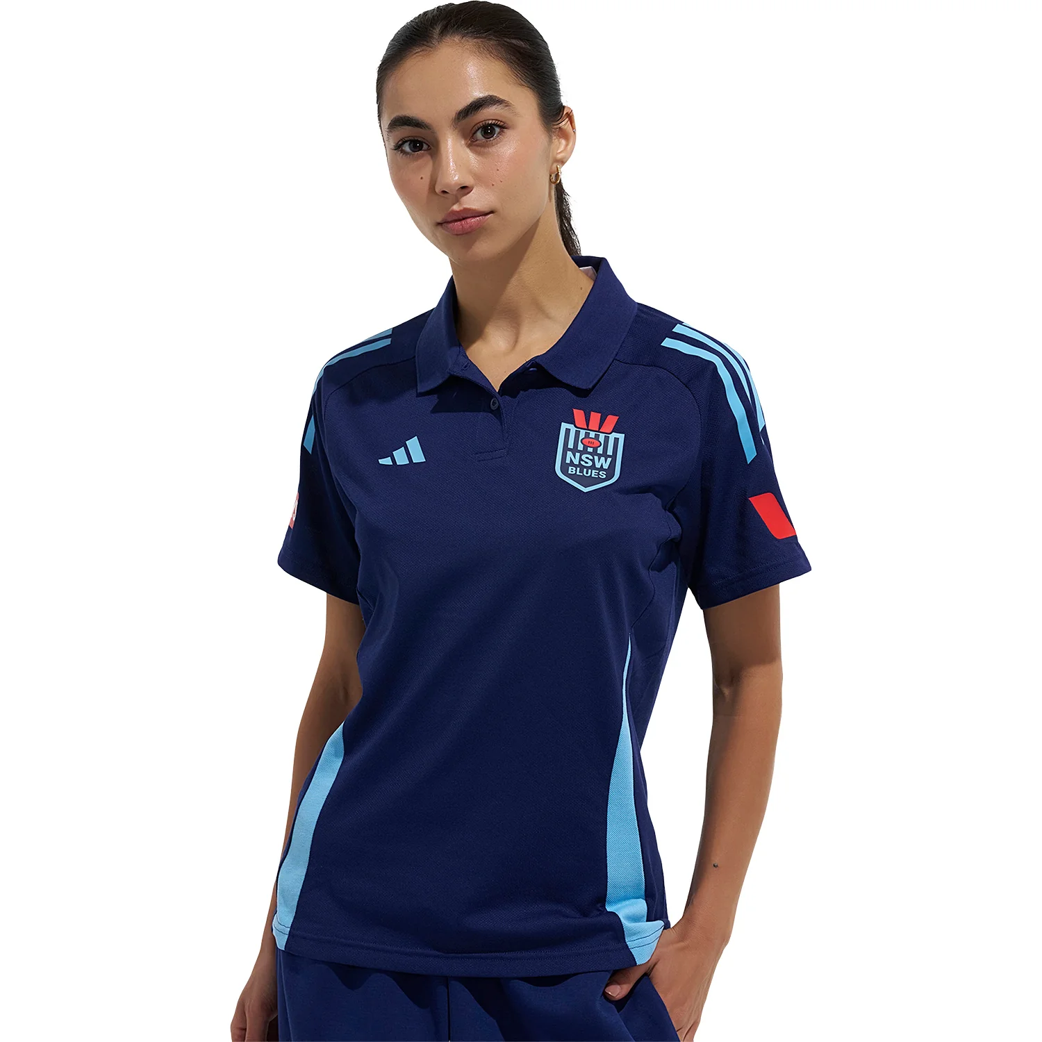 Westpac NSW Blues Ladies 2026 Polo Dark Blue - Image 2