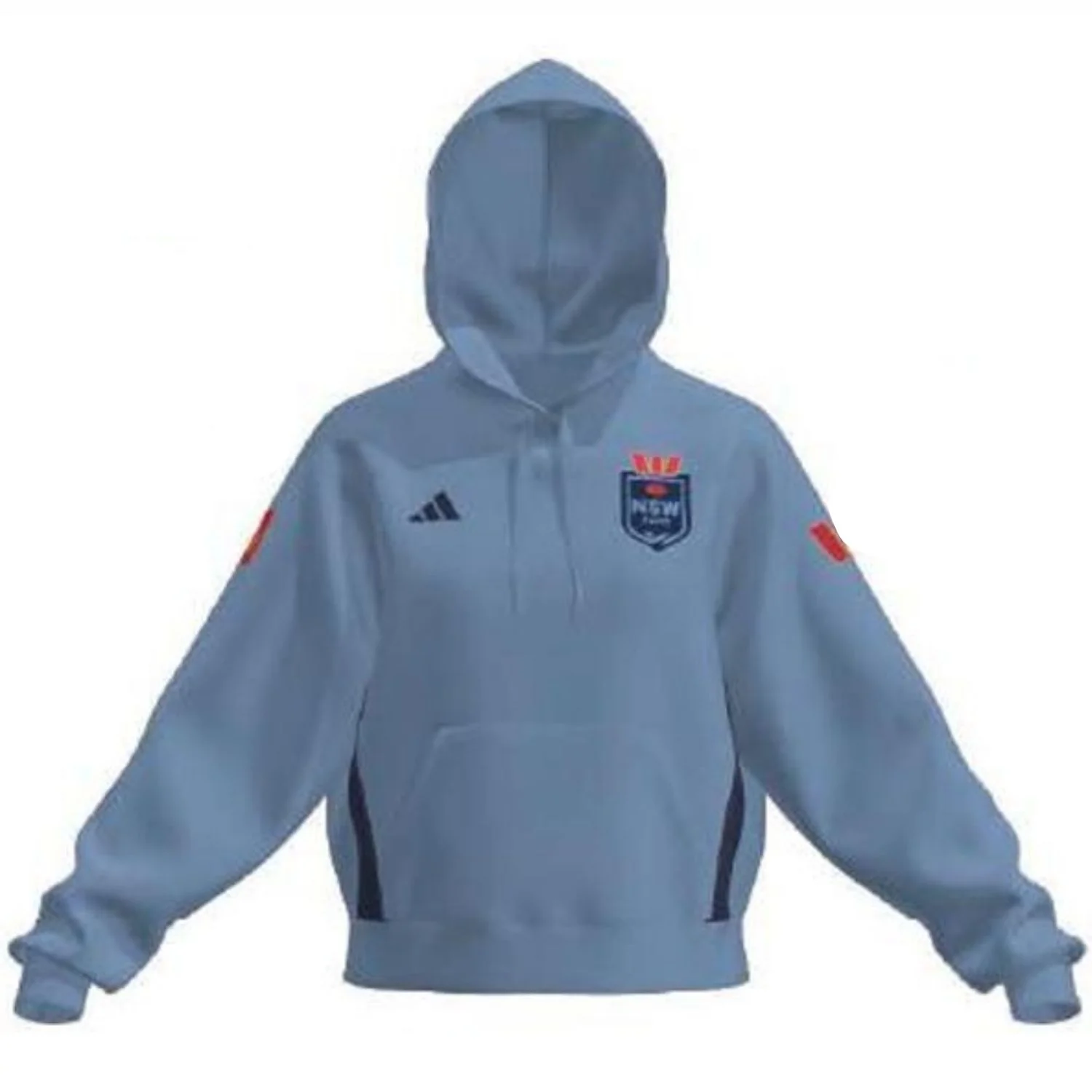 Westpac NSW Blues Ladies 2026 Training Hoodie Light Blue