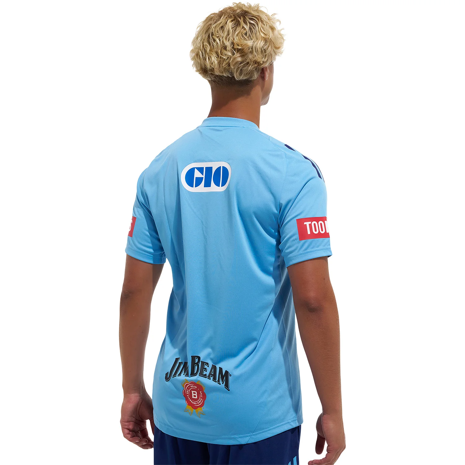 Westpac NSW Blues Mens 2026 Perf Tee Light Blue - Image 3
