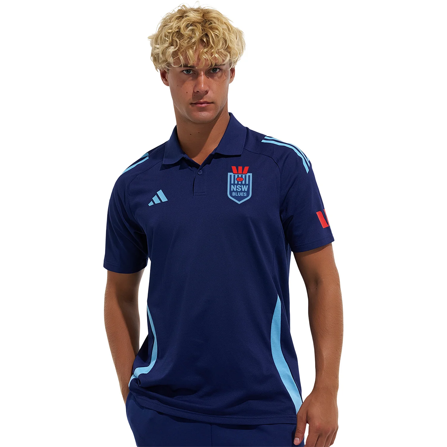 Westpac NSW Blues Mens 2026 Polo Dark Blue