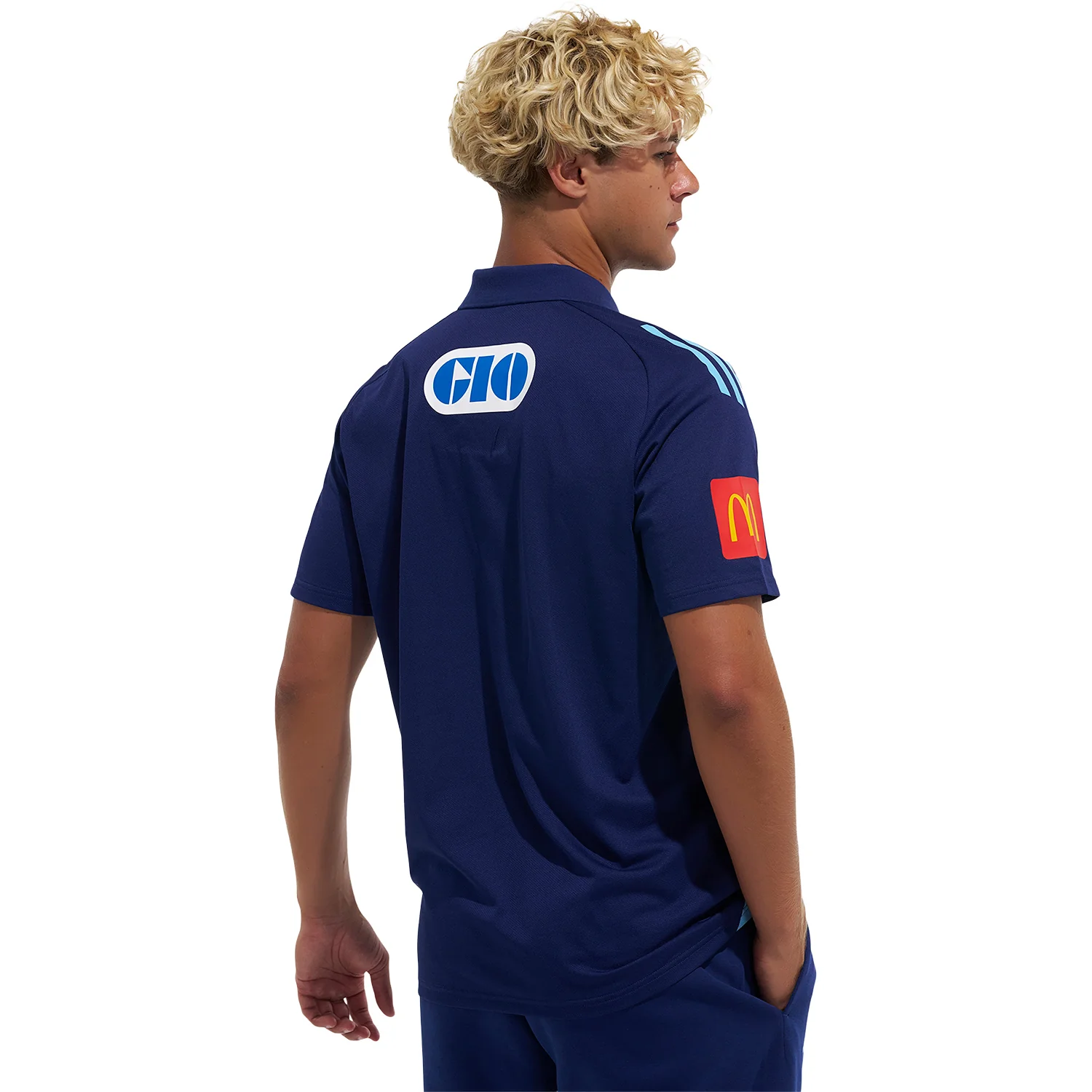 Westpac NSW Blues Mens 2026 Polo Dark Blue - Image 3