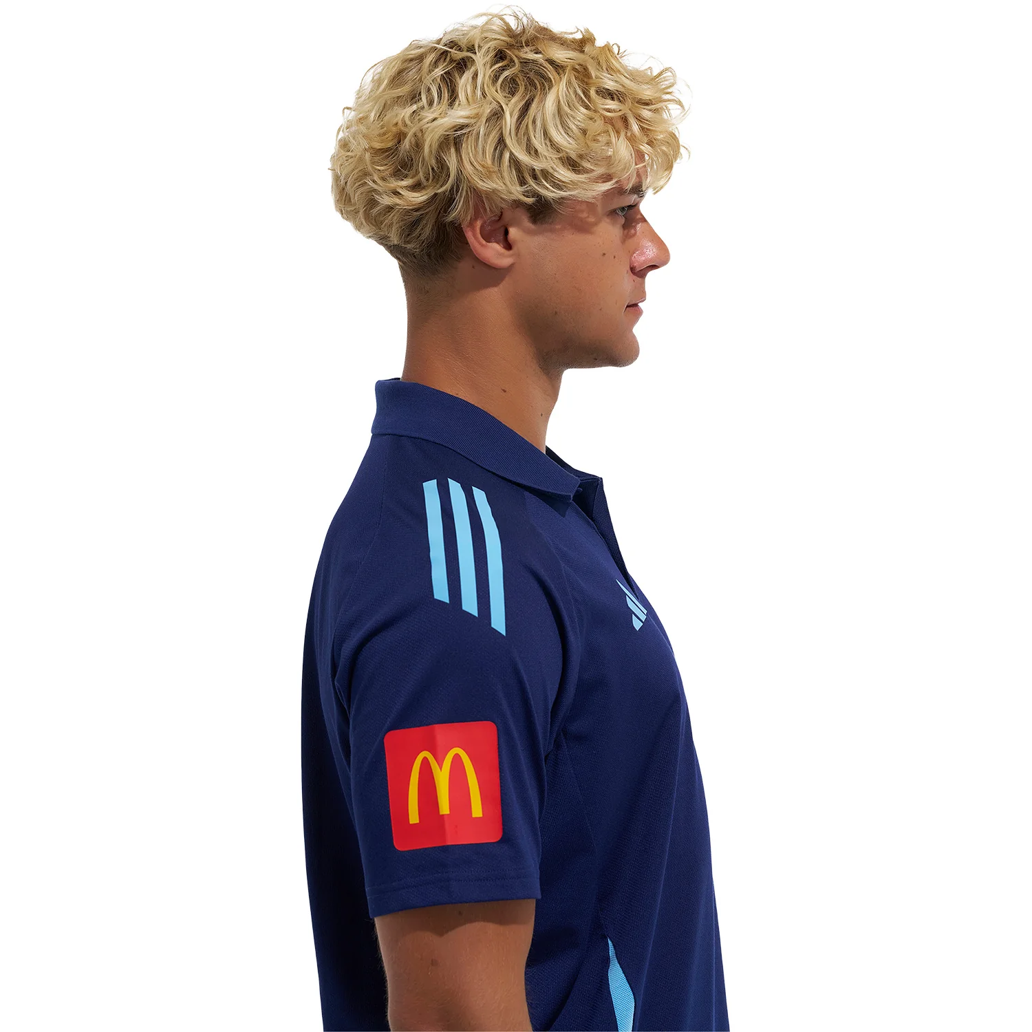 Westpac NSW Blues Mens 2026 Polo Dark Blue - Image 5
