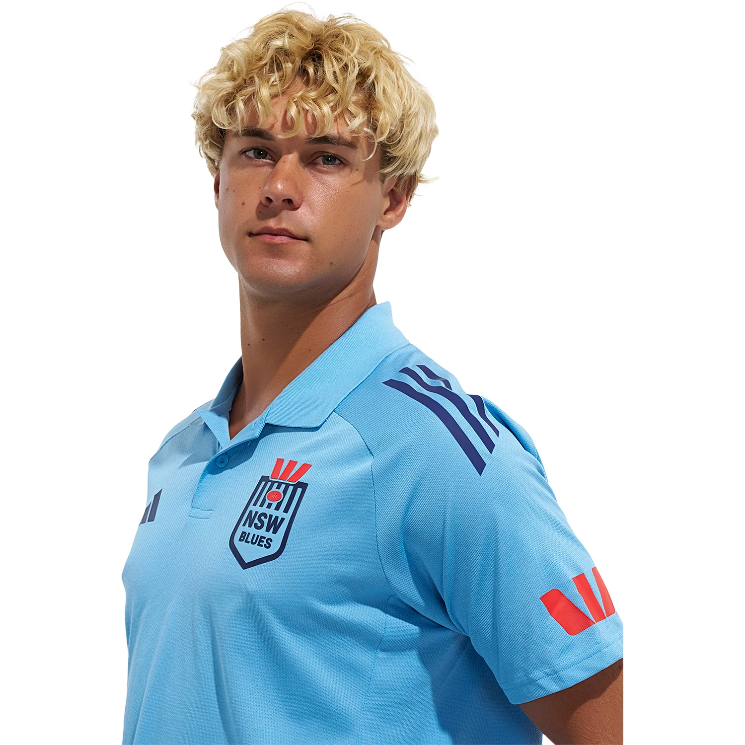 Westpac NSW Blues Mens 2026 Polo Light Blue - Image 4