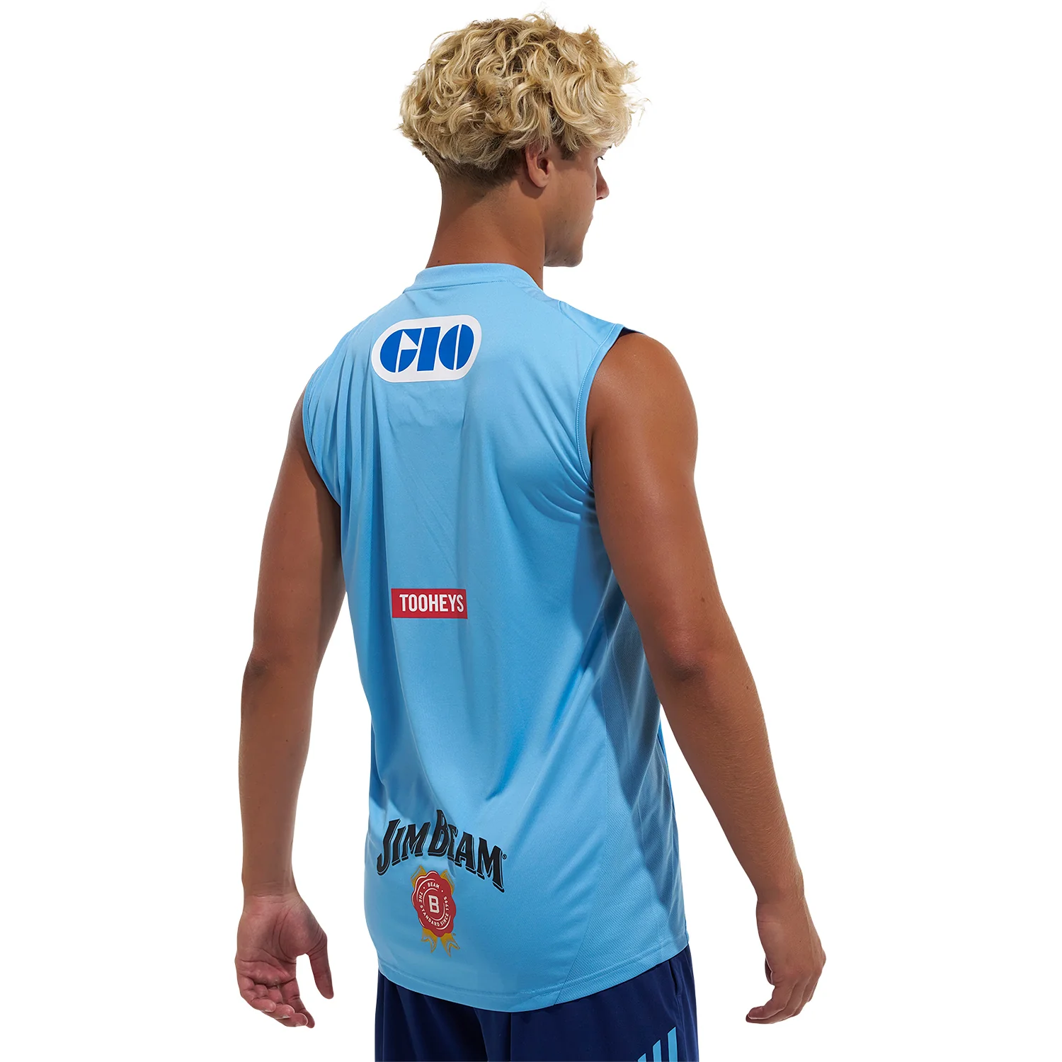 Westpac NSW Blues Mens 2026 Singlet Light Blue - Image 3