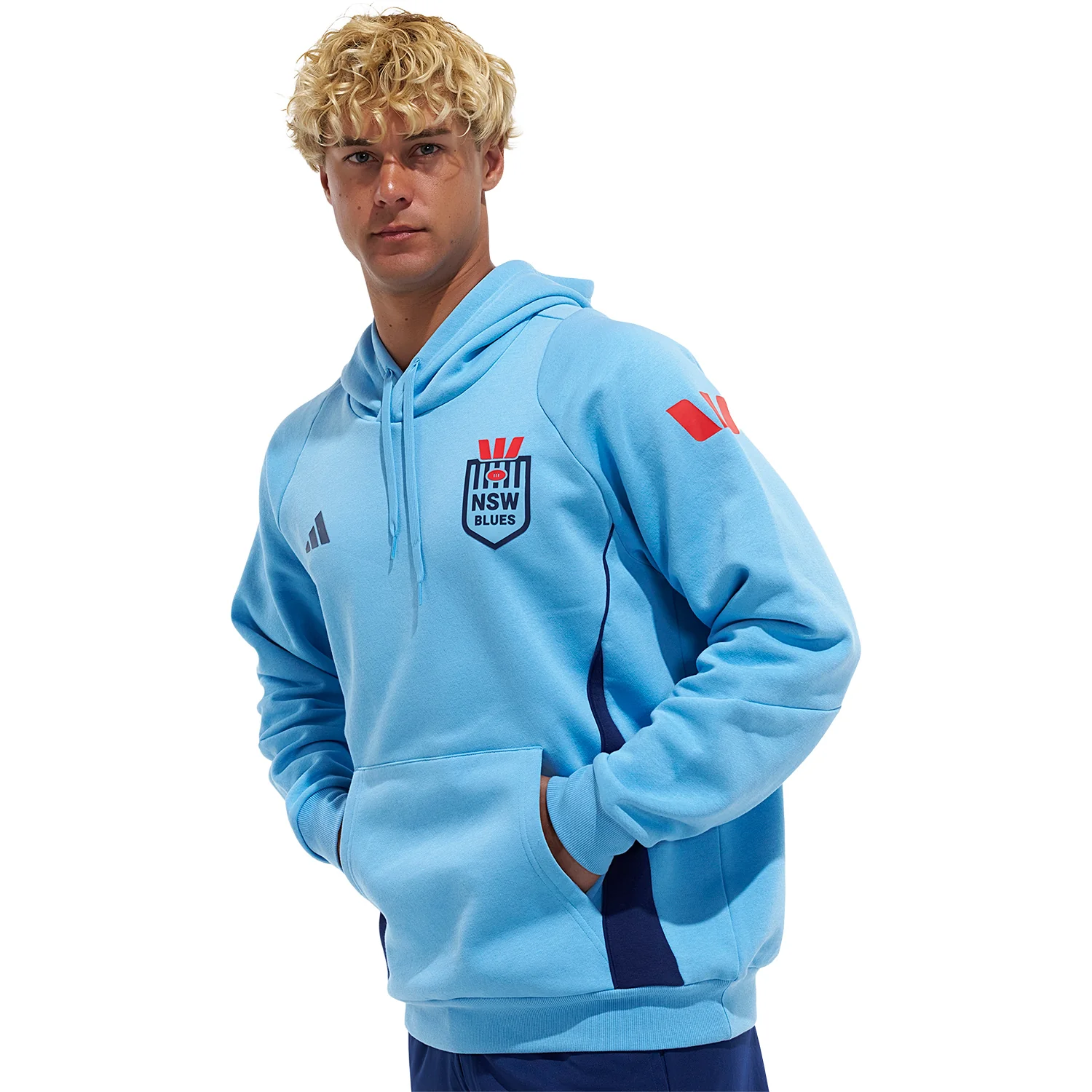Westpac NSW Blues Mens 2026 Training Hoodie Light Blue - Image 6