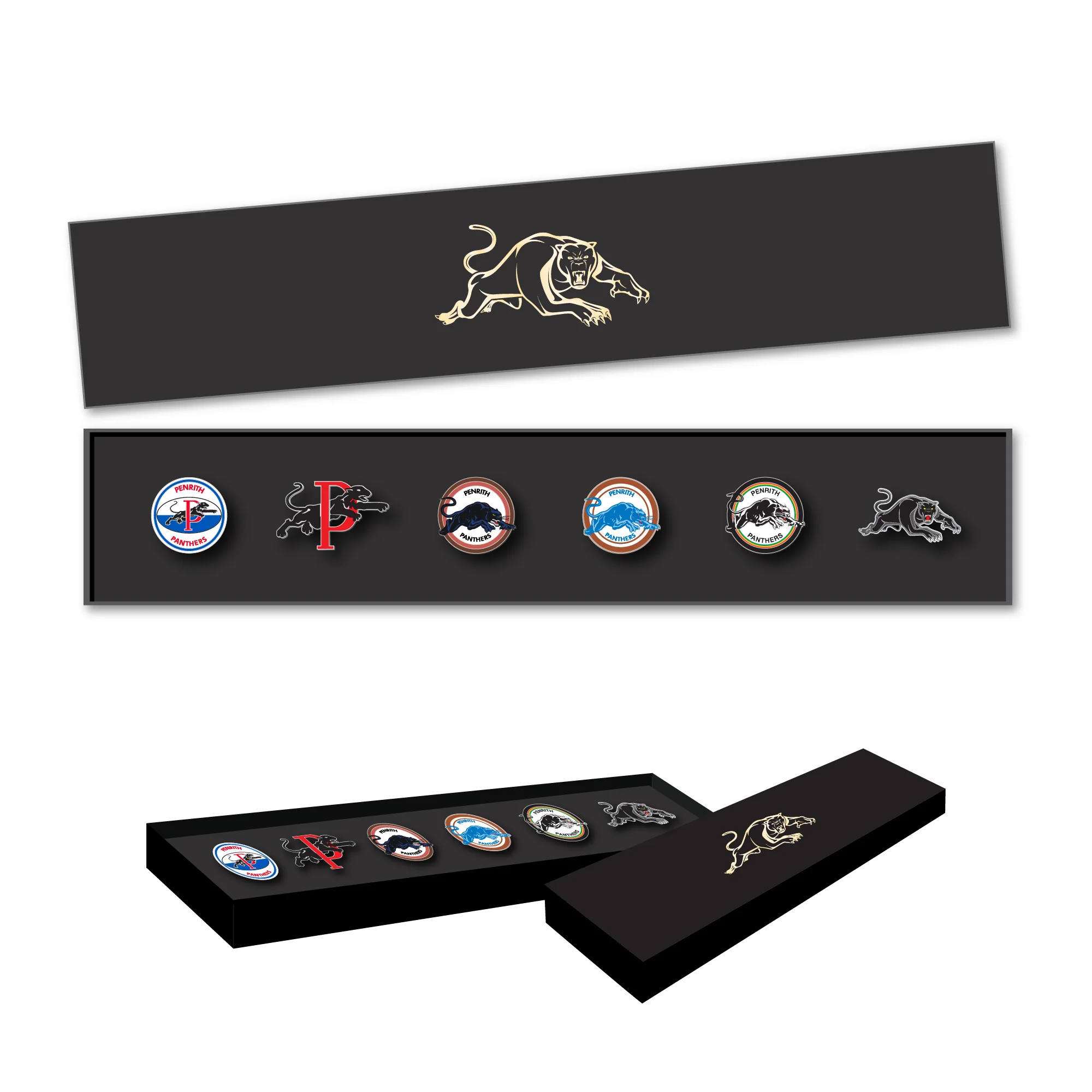 Penrith Panthers Logo Pin Set - Image 2