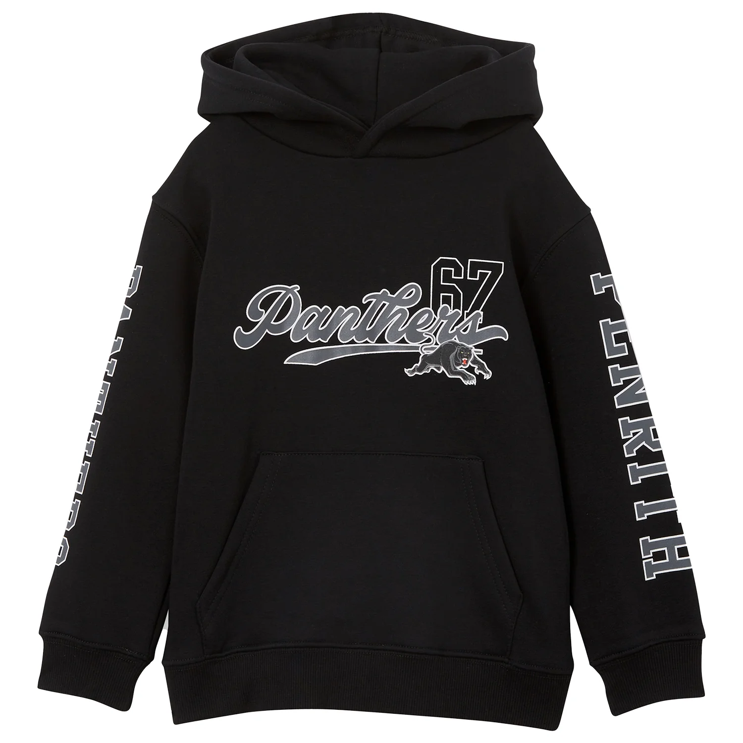 Penrith Panthers Kids Sleeve Print Hoodie