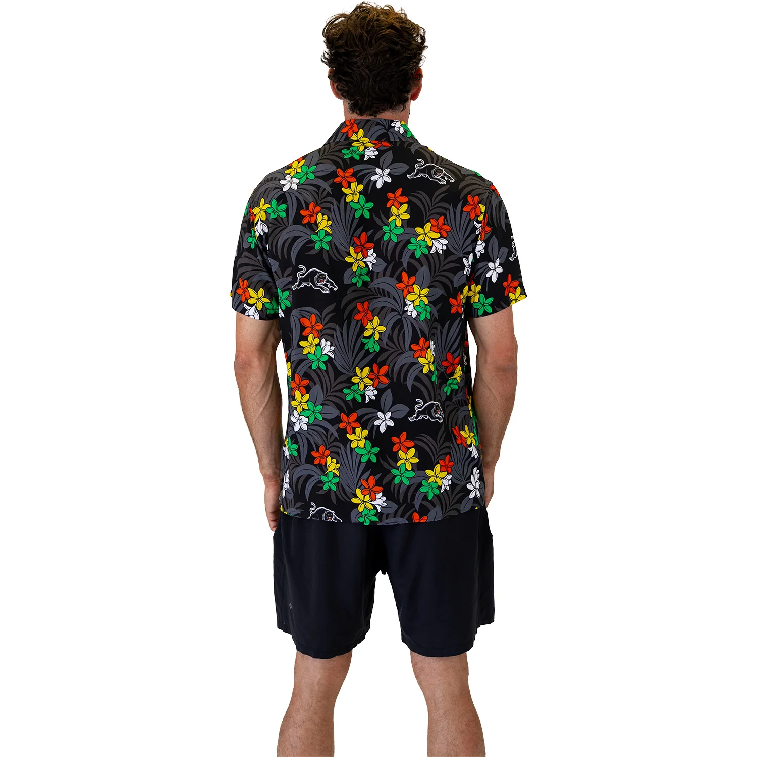 Panthers Reef Hawaiian Shirts Mens - Image 2