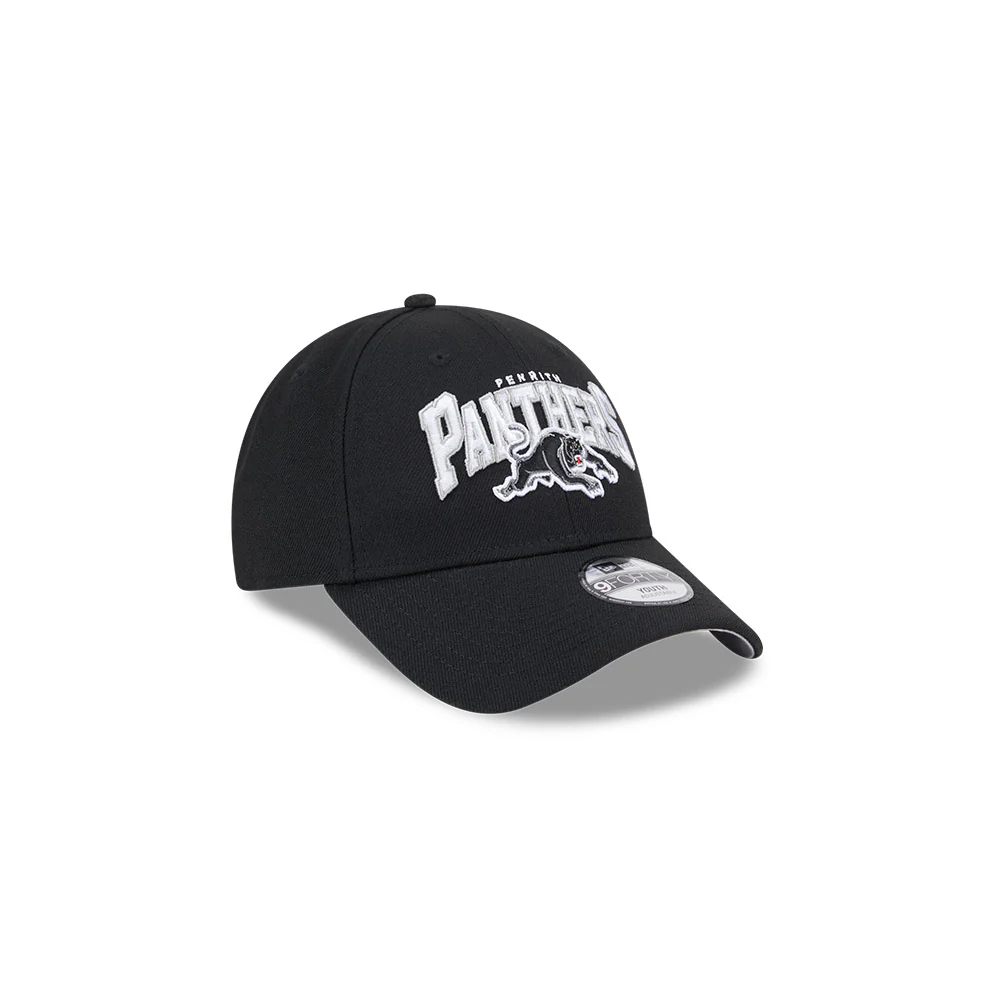 Penrith Panthers Youth 9Forty Logo Arch Cap - Image 5