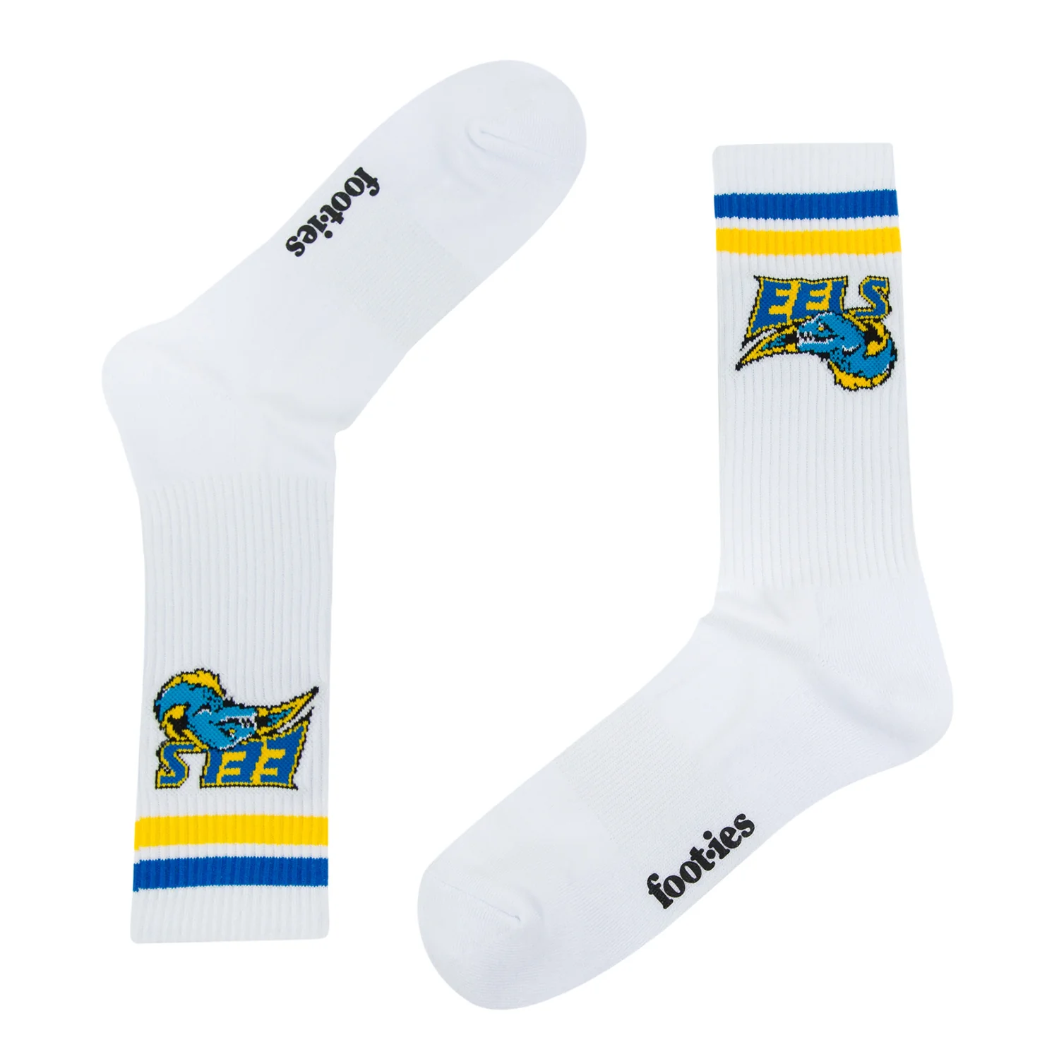Parramatta Eels Retro Sneaker Sock 2 Pack - Image 3