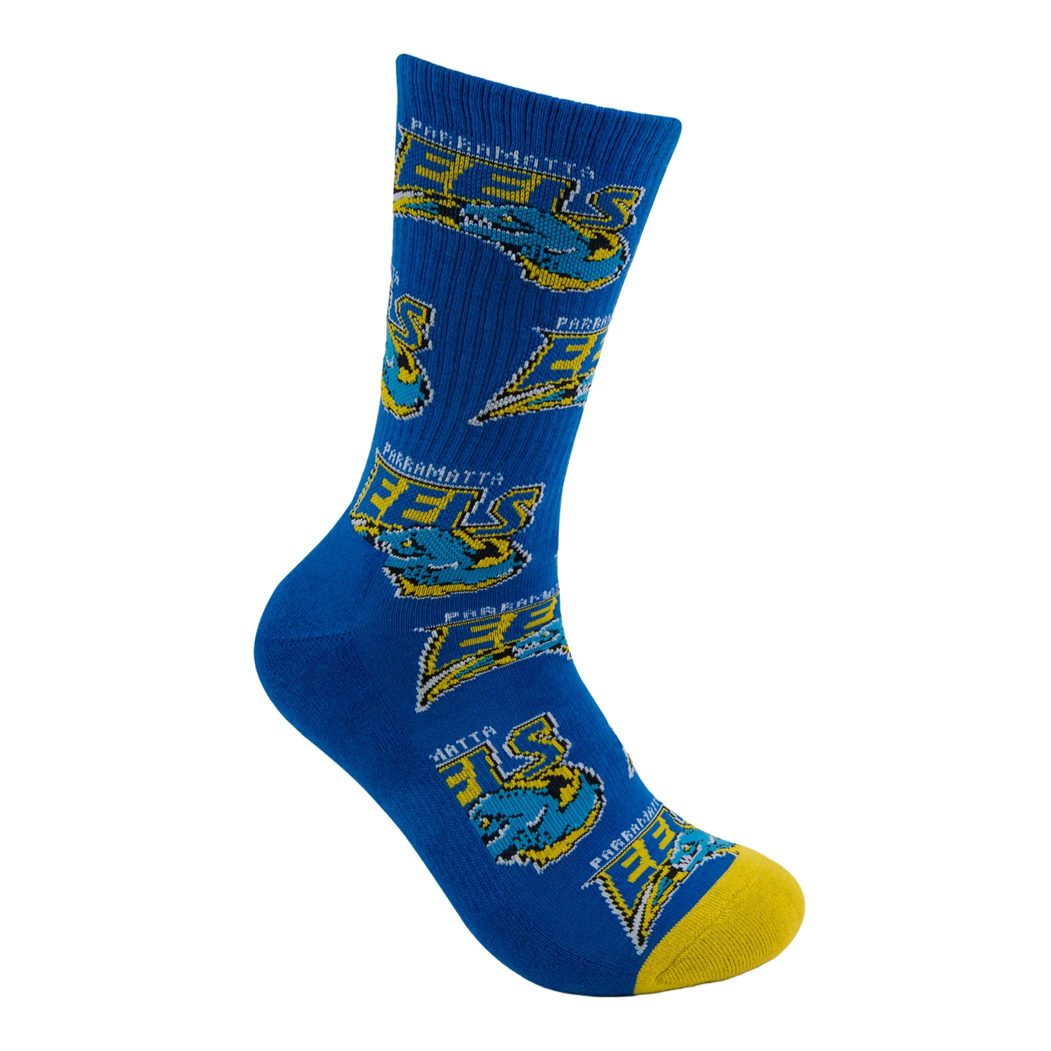 Parramatta Eels Retro Sneaker Sock 2 Pack - Image 6
