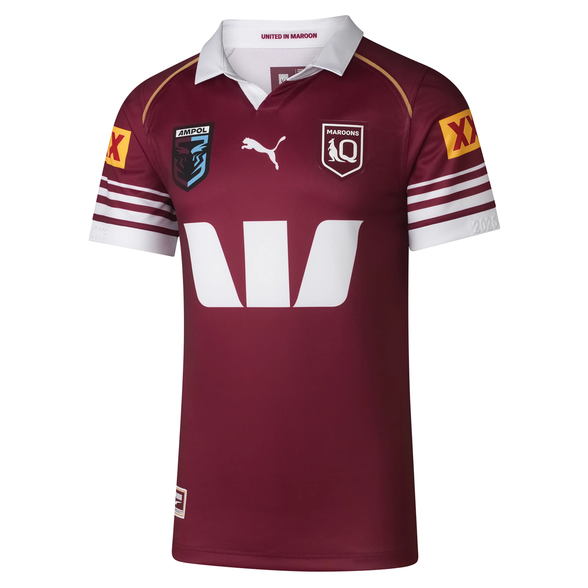 QLD Maroons Ladies 2026 Home Jersey