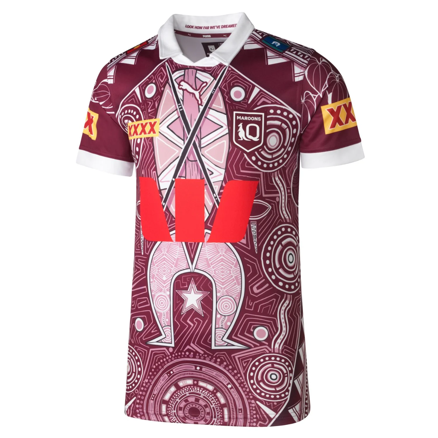QLD Maroons Mens 2026 Indigenous Jersey