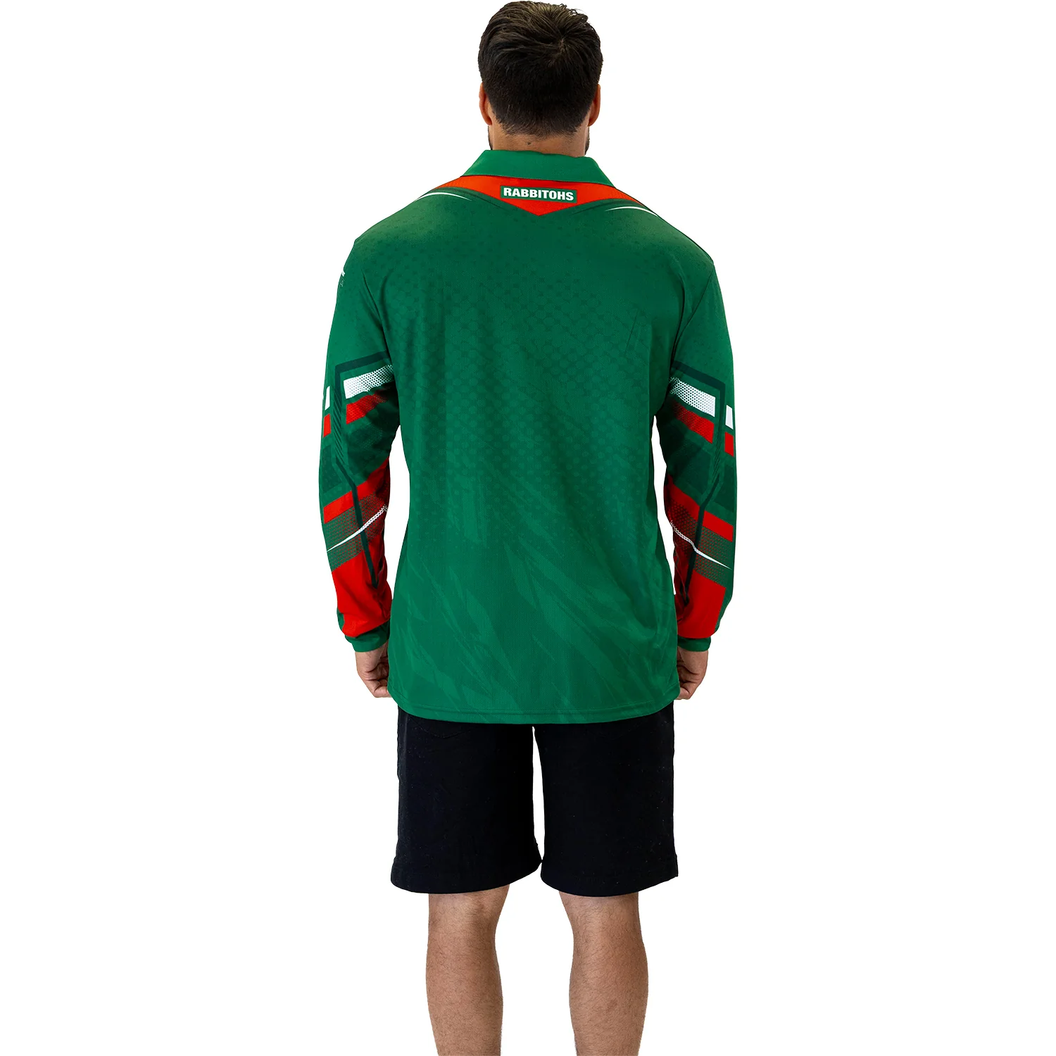 Rabbitohs Cyber Fishing Shirt  Mens - Image 4