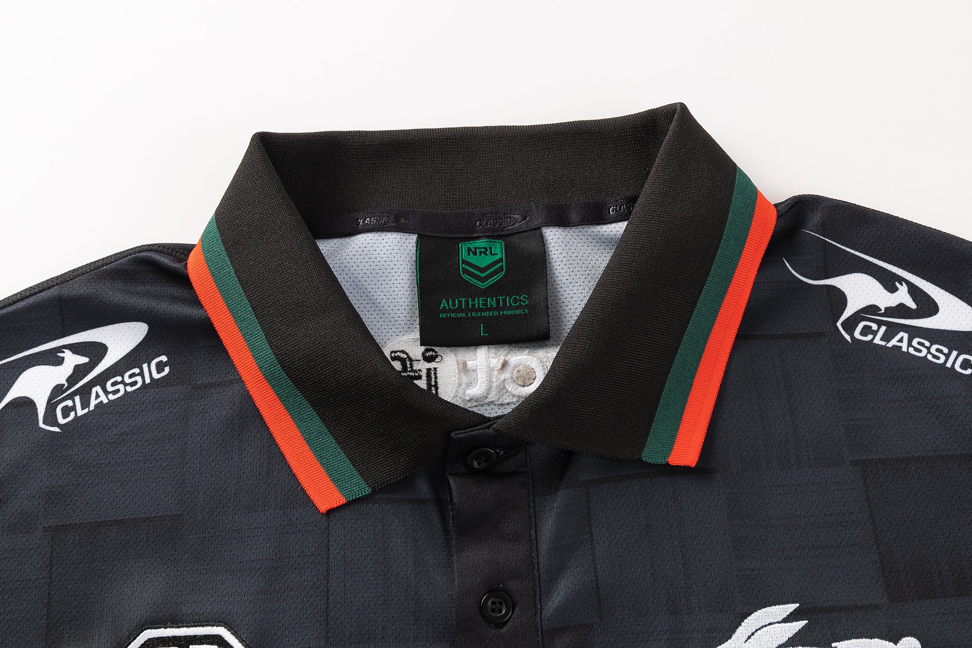 South Sydney Rabbitohs Mens 2026 Media Polo Black - Image 4