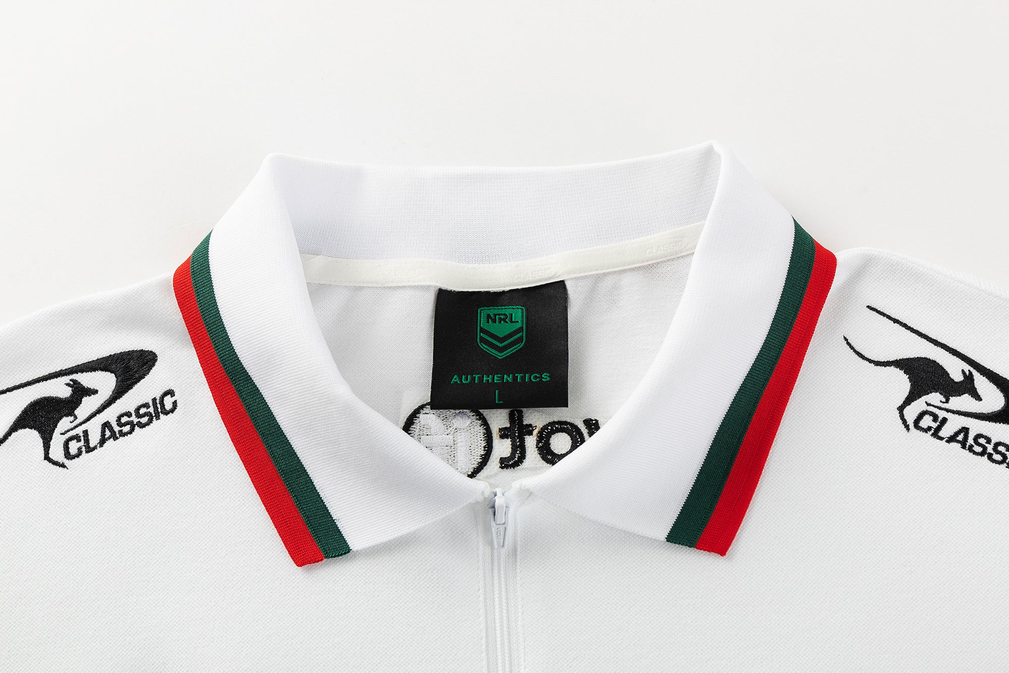 South Sydney Rabbitohs Mens 2026 Media Polo White - Image 4
