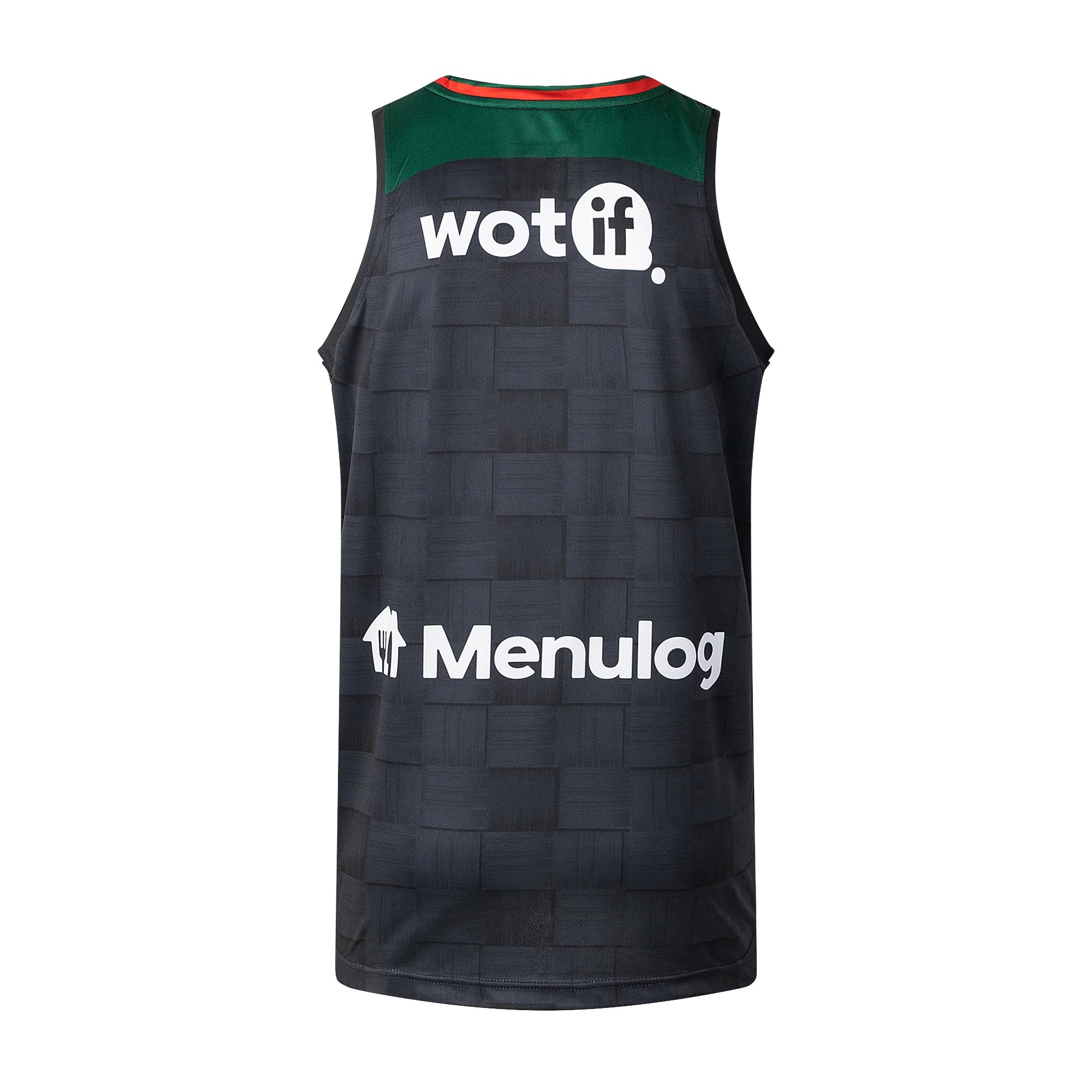 South Sydney Rabbitohs Mens 2026 Pro Training Singlet Black - Image 3
