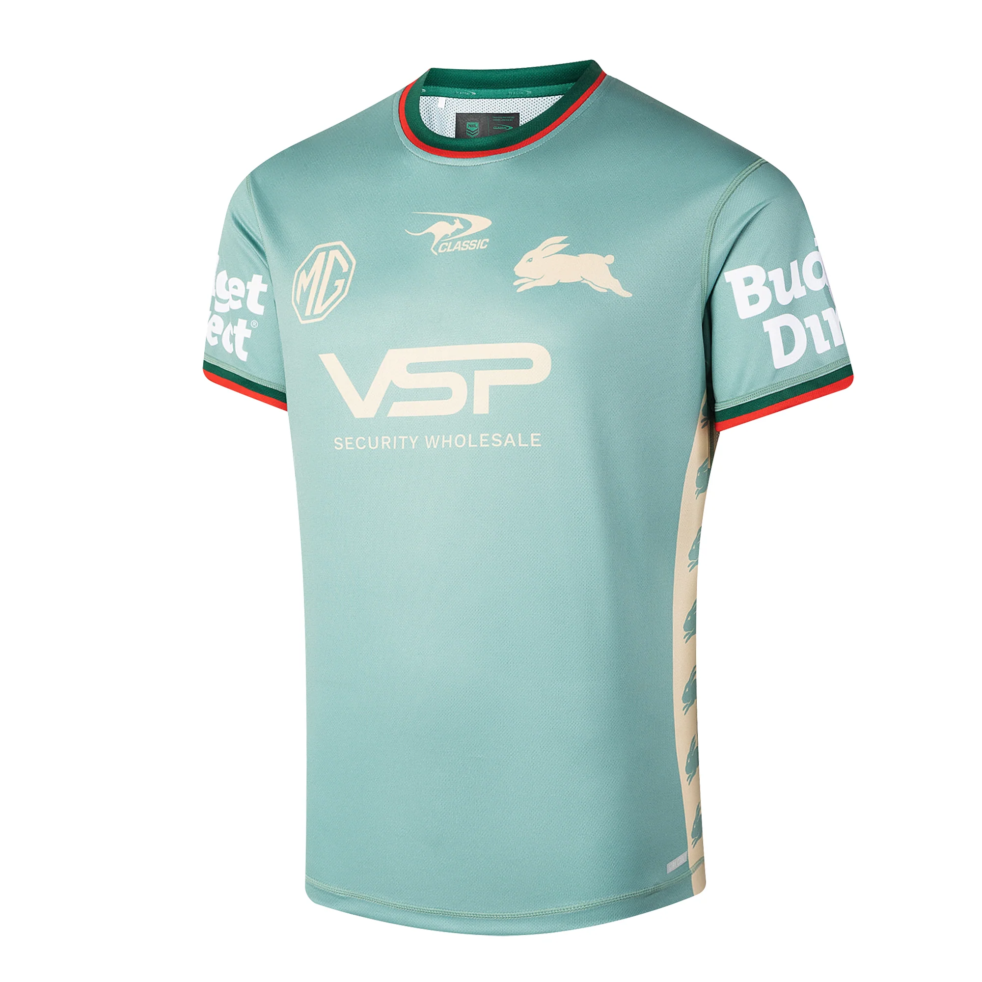 South Sydney Rabbitohs Mens 2026 Pro Warm Up Tee - Image 2
